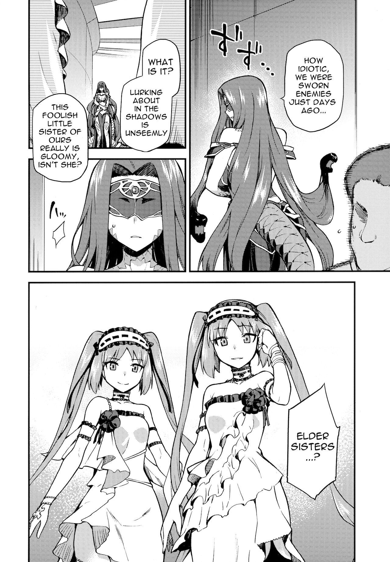 Couple Porn Hebigami no Honnou | The Snake Goddesses Instinct - Fate grand order Pareja - Page 3