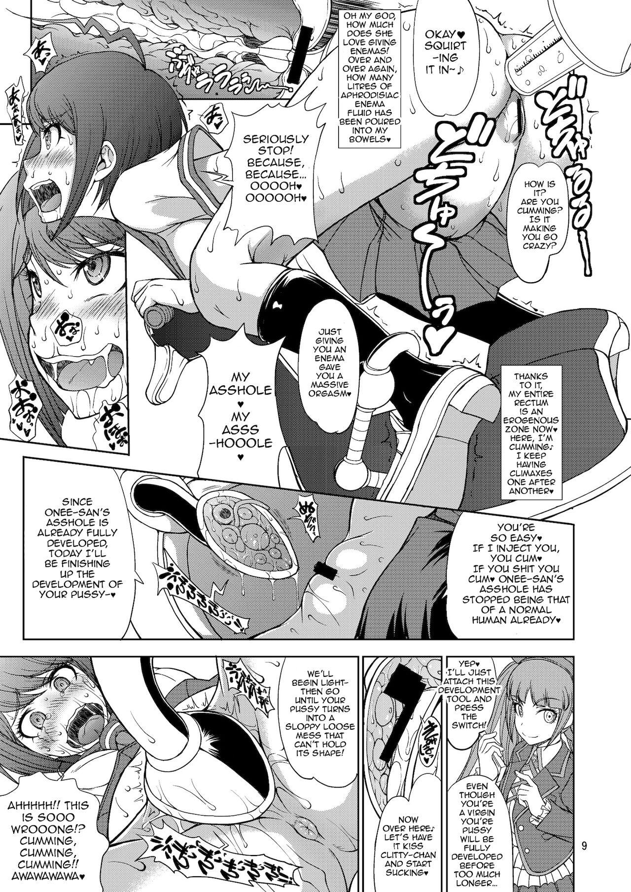 Girl On Girl Absolute Despair Climax Monorail - Danganronpa Blond - Page 9