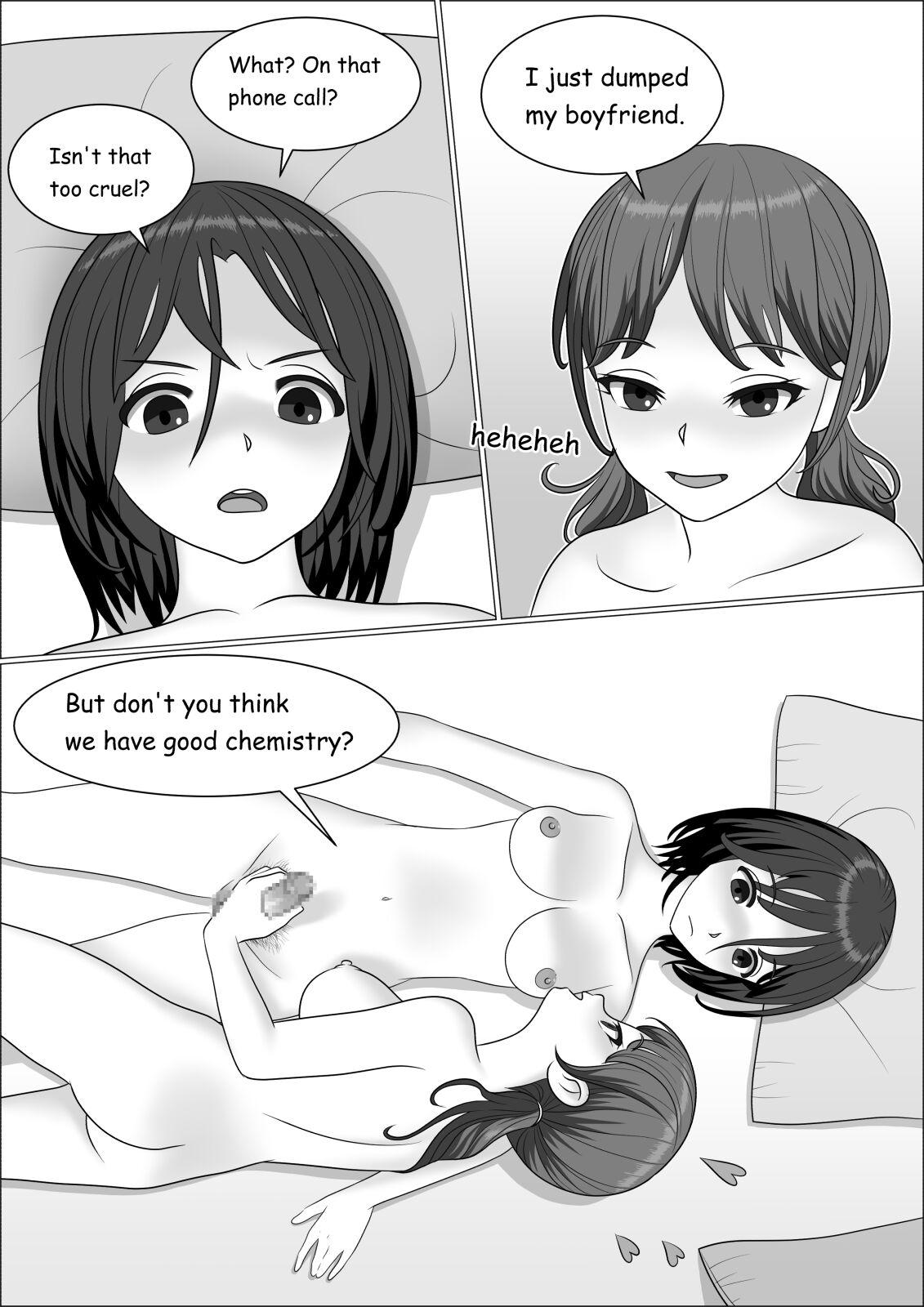 Porn Pussy Chinpo Lady Fujoshi ni Chinpo ga Haemashita | CHINPO LADY An Otaku Girl Grows a Dick Hot Fucking - Page 48