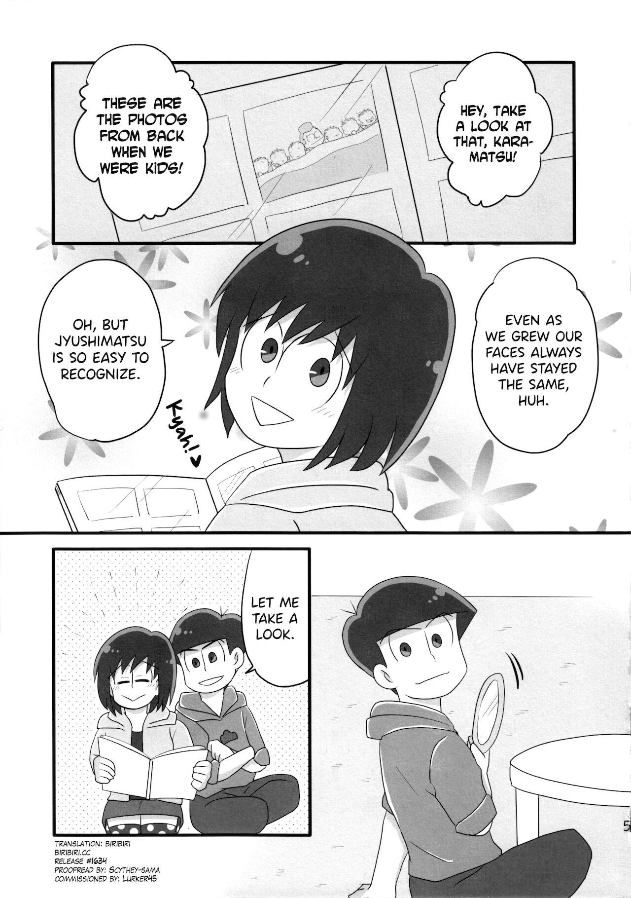 Cum Swallowing Ore to Sister no KaraChoro BABY ni Aitaku wa Nai ka? - Osomatsu san Tiny - Page 4