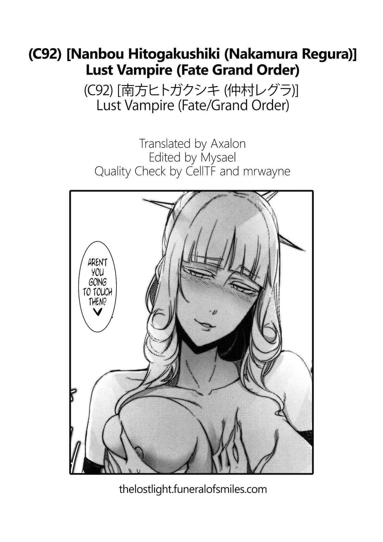 Gay Big Cock Lust Vampire - Fate grand order Twink - Page 29