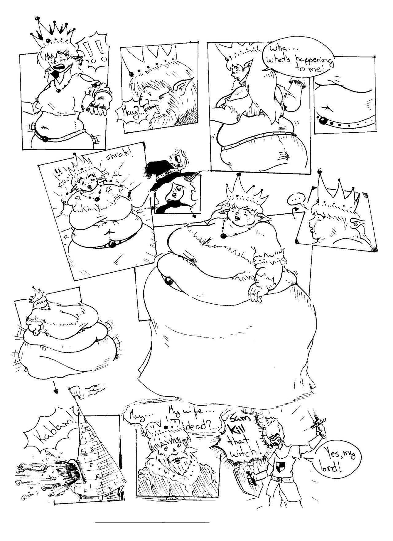 Party fat witch Socks - Page 5