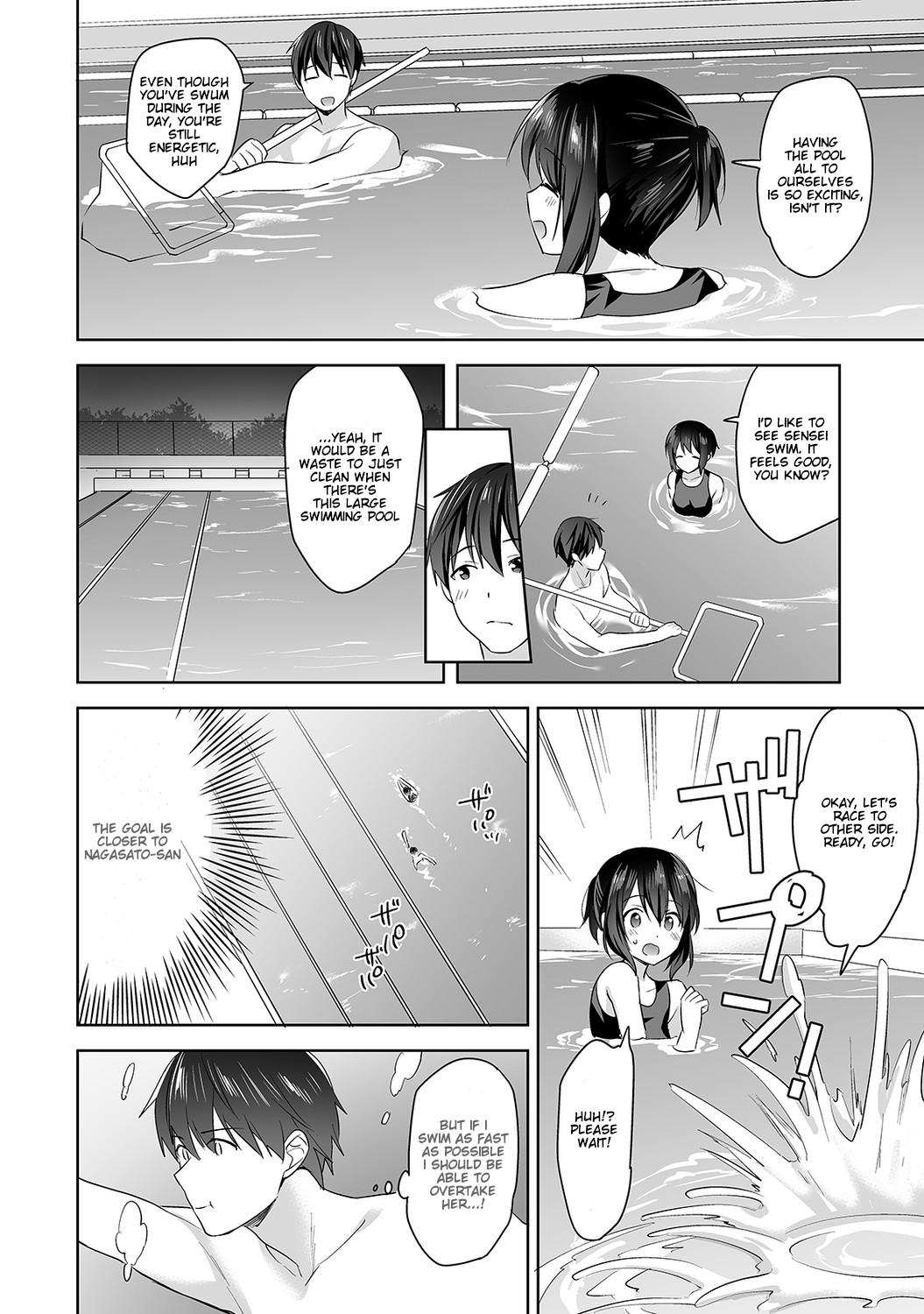 Gay Uncut [Fuyuichi Monme] Amayakashi Jouzu no Nagasato-san ~ Hokenshitsu de Yoshi Yoshi Ecchi!~ Ch. 5 [English] Infiel - Page 9