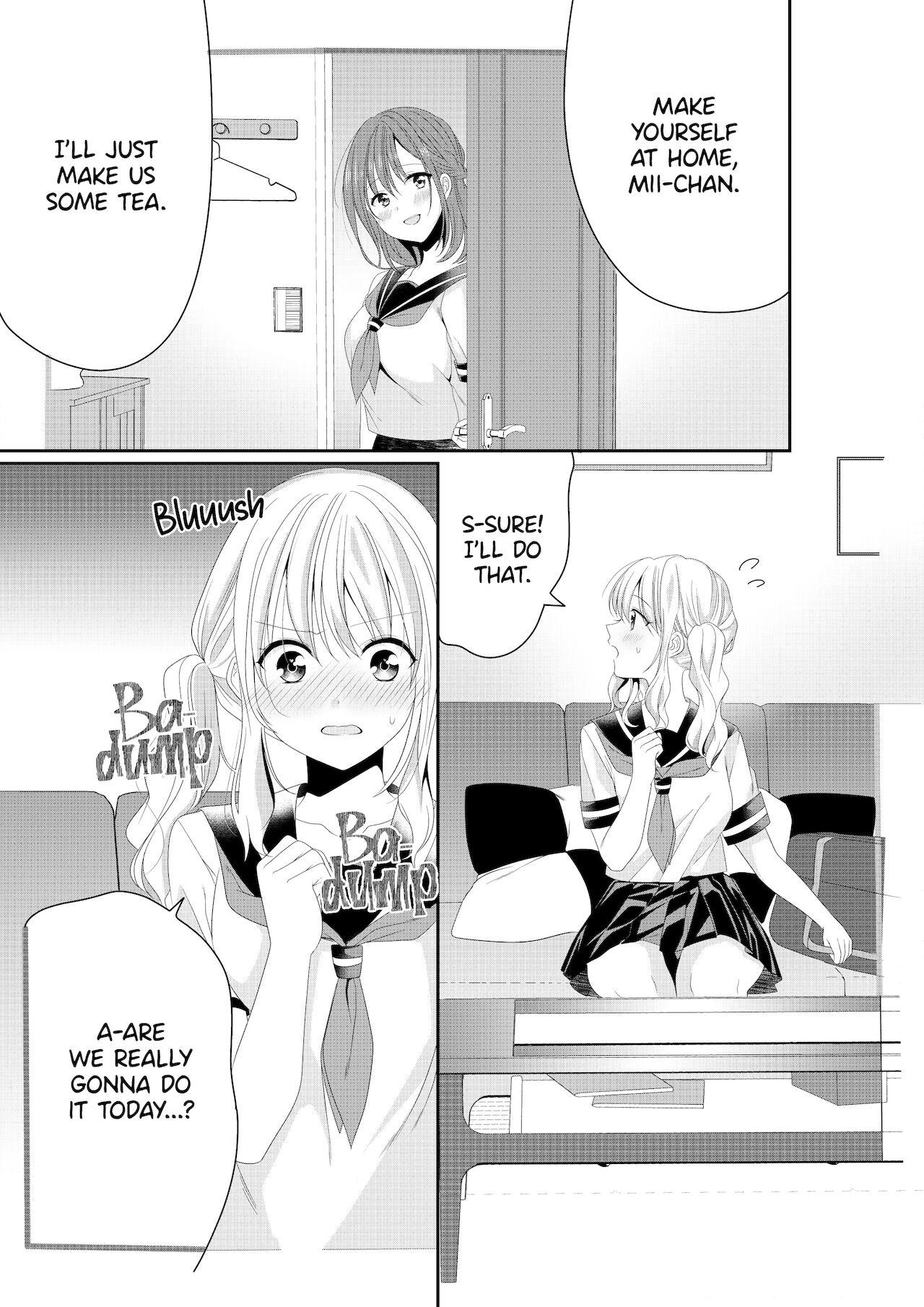 [No Such Agency (Sinogi Asa)] Osananajimi wa Nikushoku-kei!? Kyou kara Shinchousa Yuri-ple | My Childhood Friend's a Go-Getter!? Our Height Gap Yuri Couple Story [English] [Noca Scans] [Decensored] 1