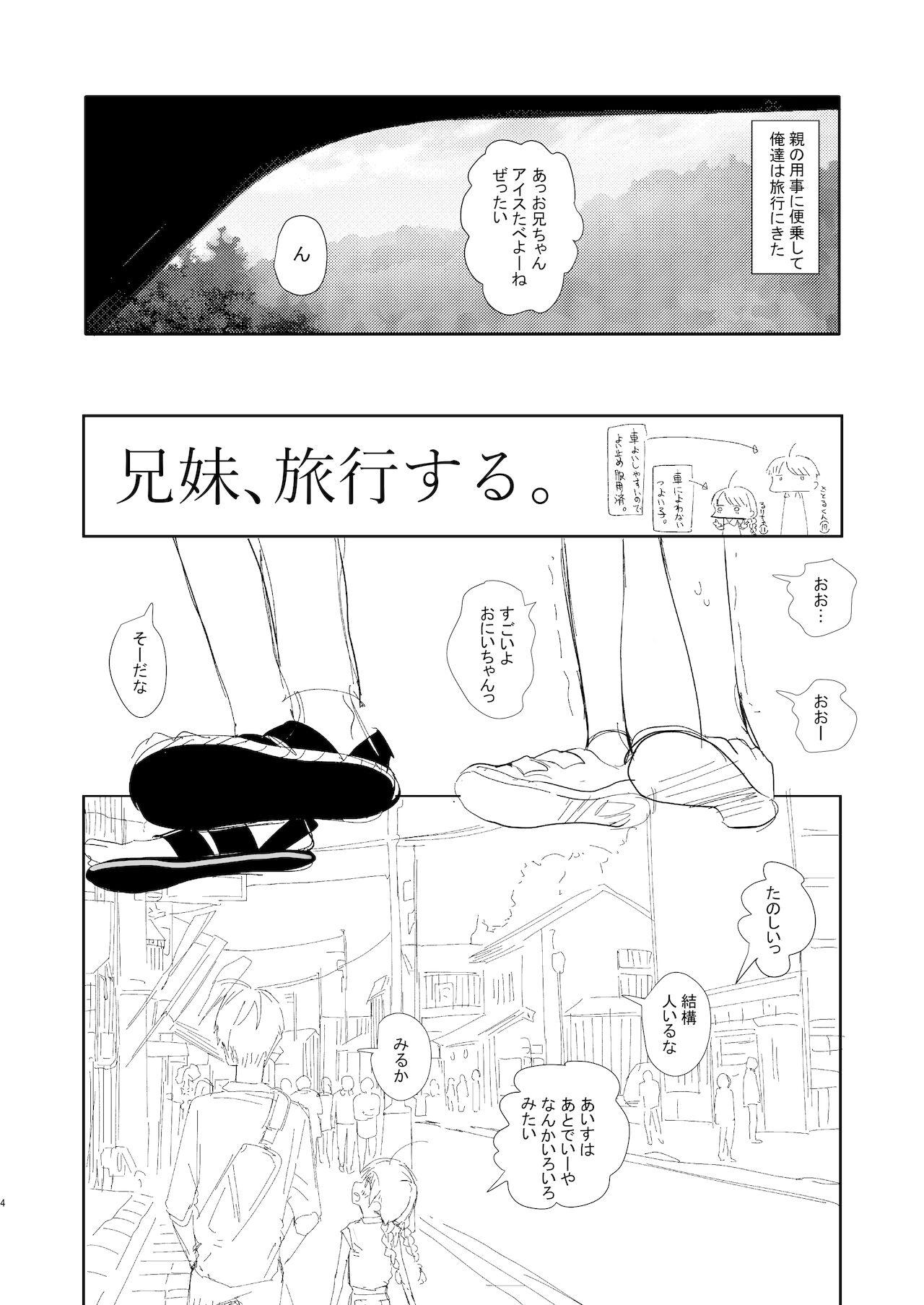 Pale Kyoudai, Ryokousuru. - Original Amateur Sex Tapes - Page 4