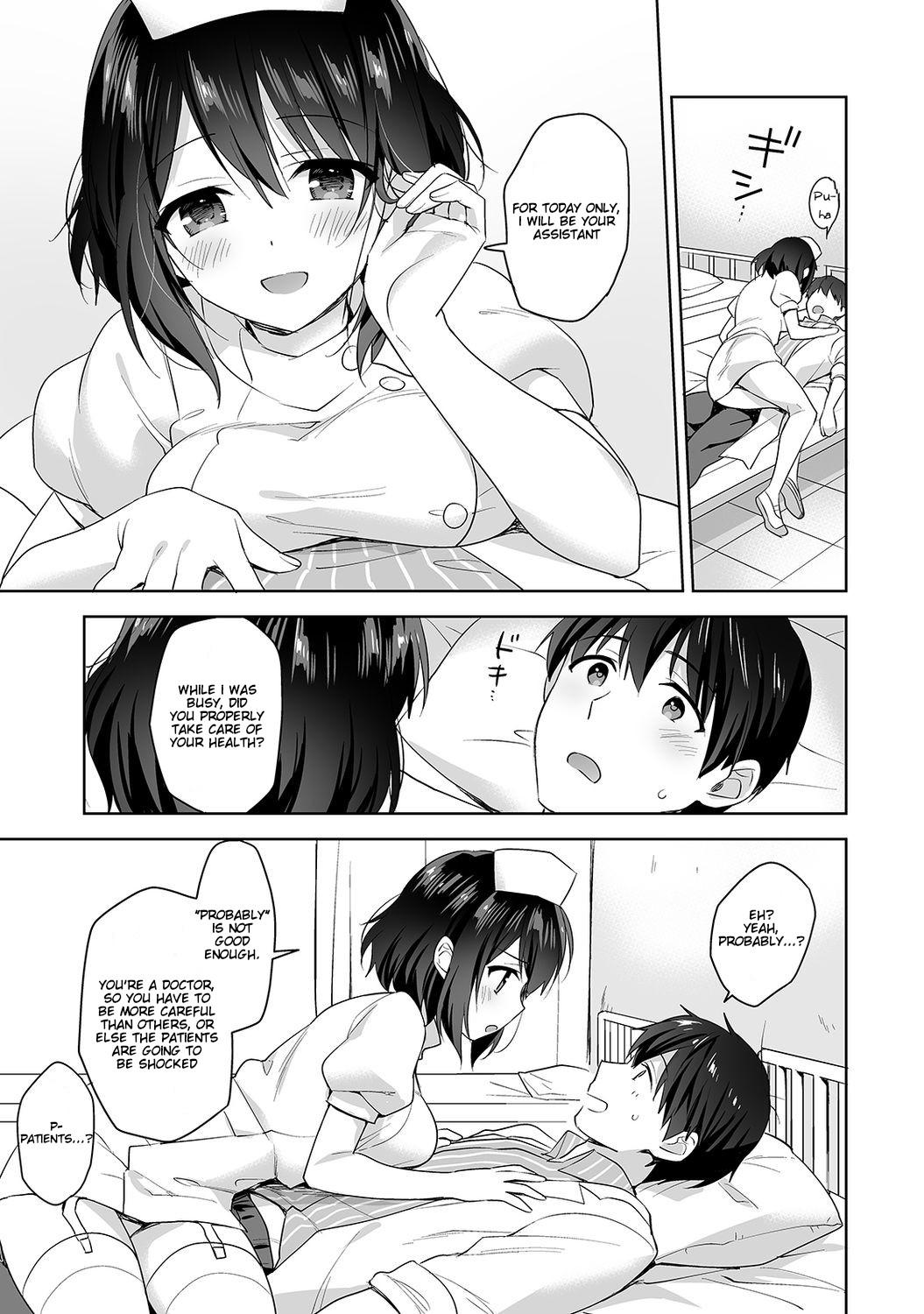 Handjob [Fuyuichi Monme] Amayakashi Jouzu no Nagasato-san ~ Hokenshitsu de Yoshi Yoshi Ecchi!~ Ch. 6 [English] Head - Page 12