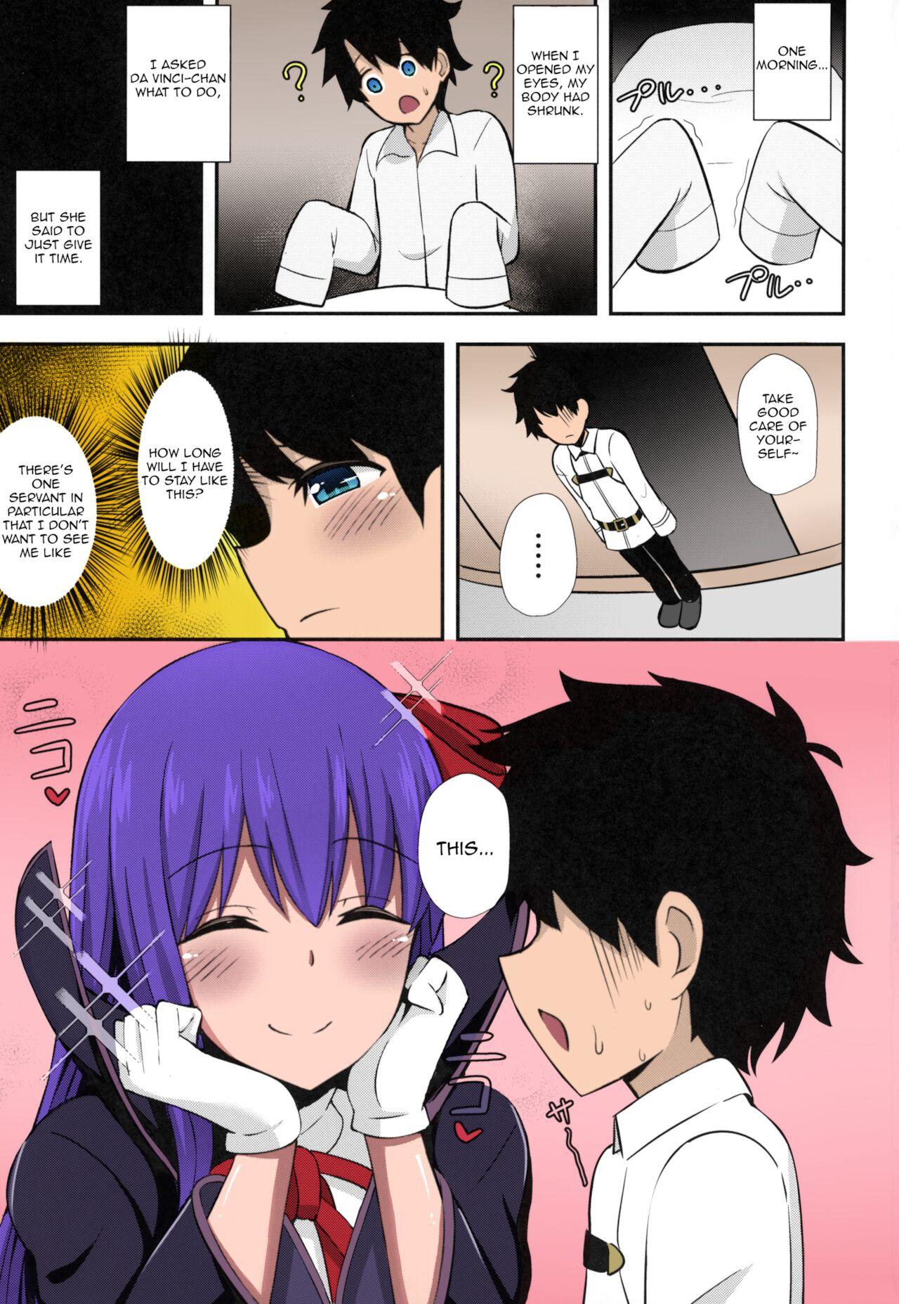 Gay Hairy (C95)[Starmine18(HANABi)]BB Onee-chan to Oshasei Time|Ejaculation Time with BB Onee-Chan(Fate/Grand Order)[English][Colorized][Erocolor] - Fate grand order Little - Page 2