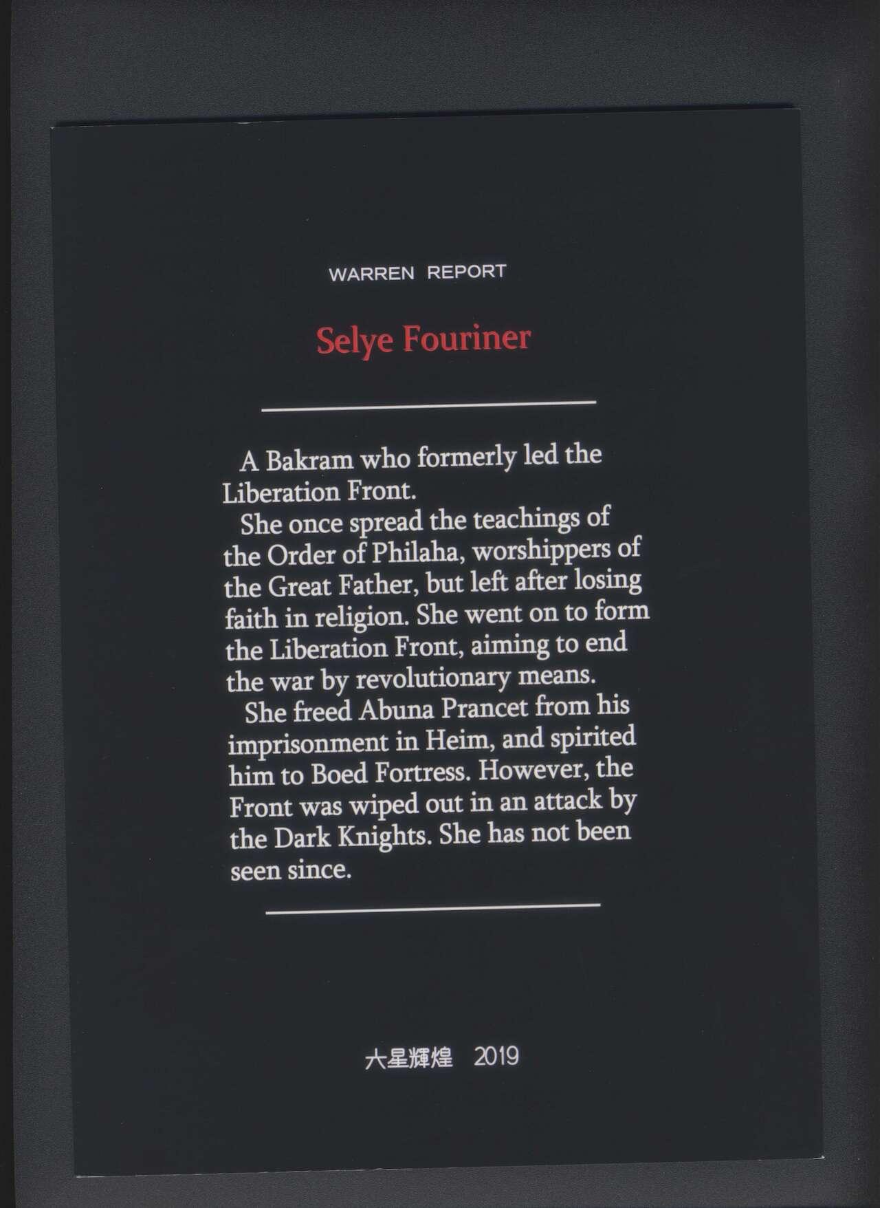 WARREN REPORT Selye Fouriner 1