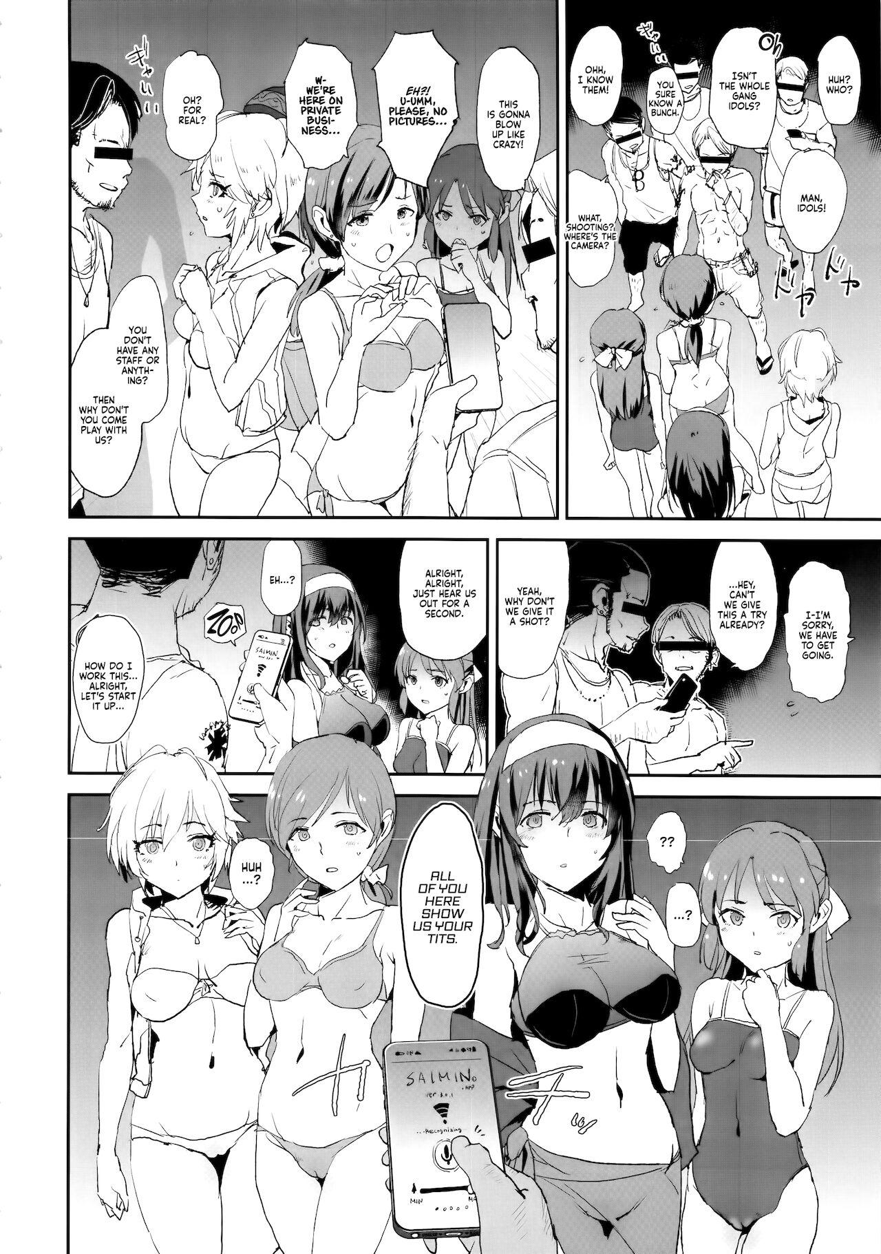 Private Sex Tachibana Arisu no Saimin Dosukebe Sex Friends with Sagisawa Fumika + Omake Paper - The idolmaster Hermosa - Page 4