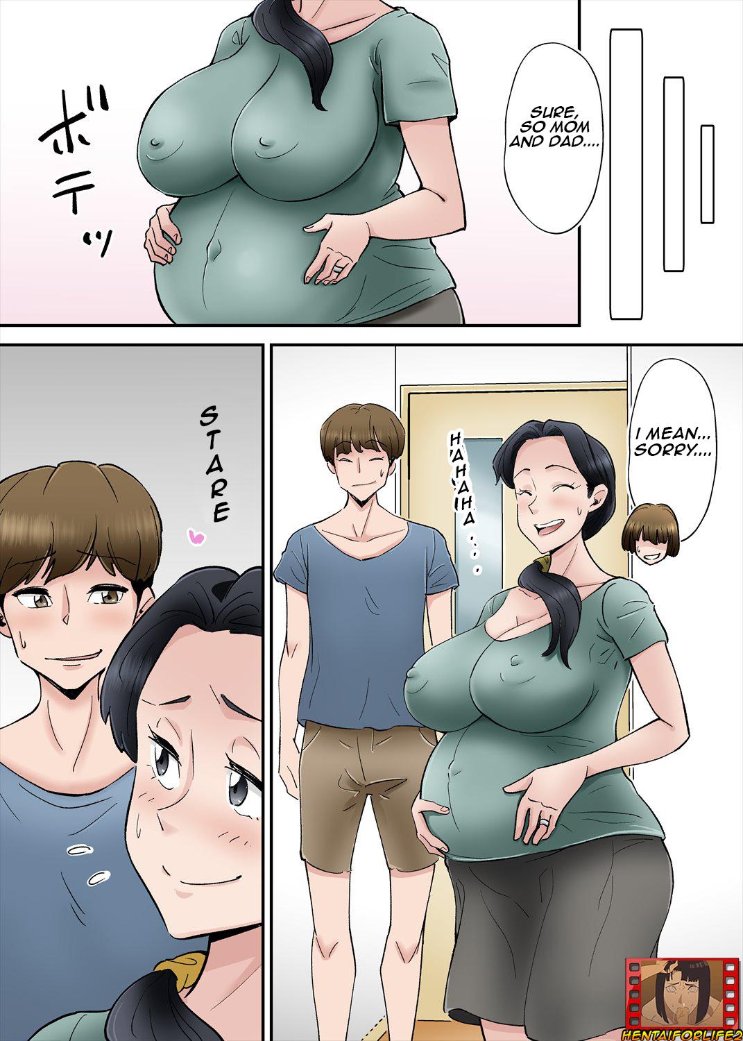 [Nobishiro] Hentai Kansoku ~Yome no Bakunyuu Kaa-chan o Netoritai/I want to cuckcold my wife with mother-in-law's big breasts [English] 26