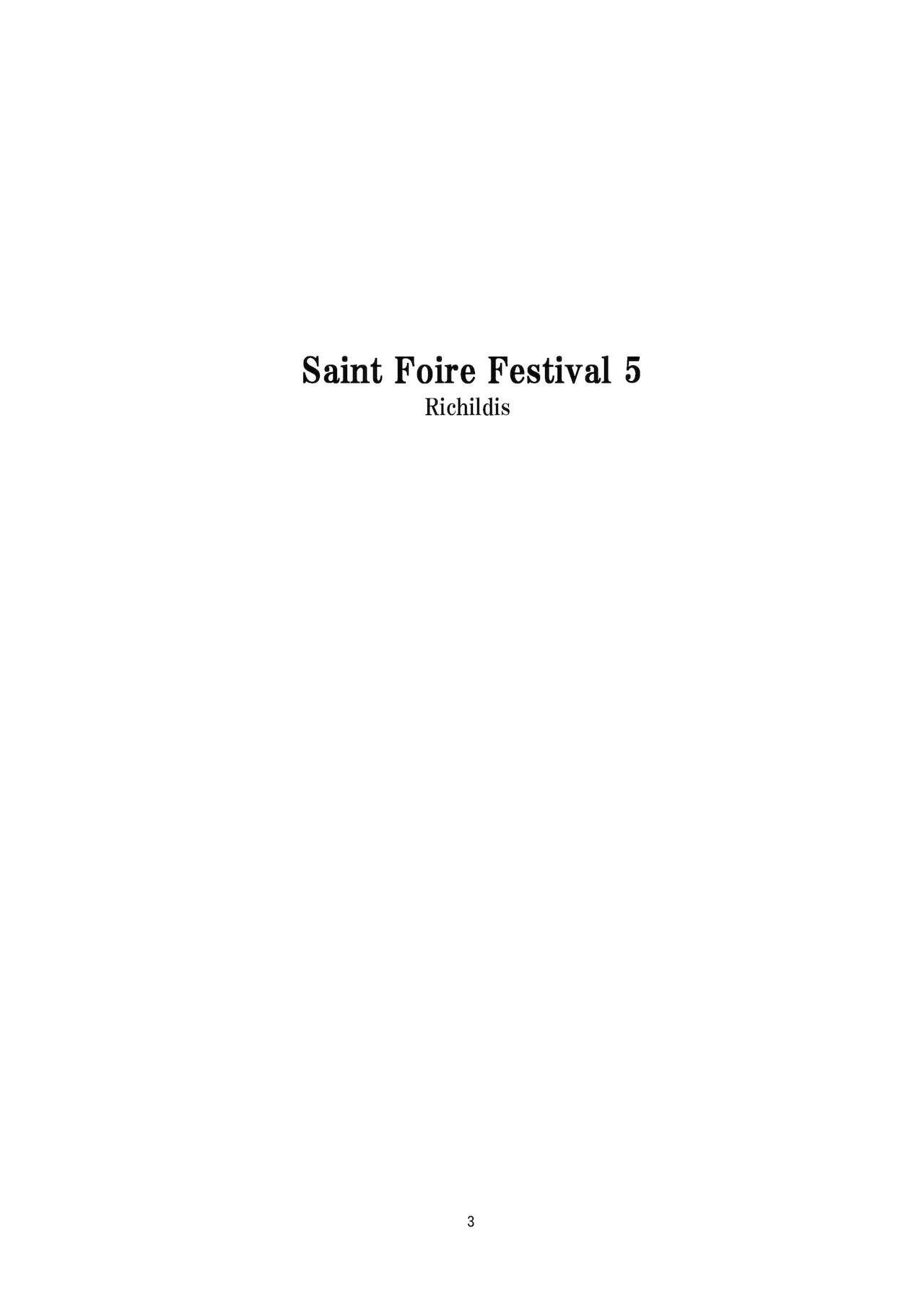 Saint Foire Festival 5 Richildis 2