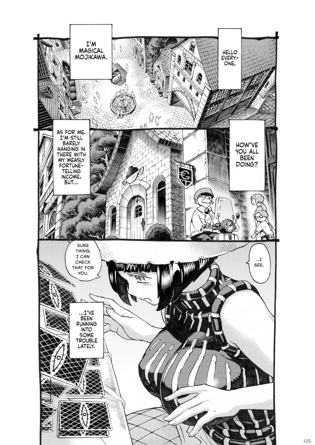 Trannies Majo wa Kekkyoku Sono Kyaku to 3 | The Witch Ended Up... 3 - Original Kitchen - Page 5