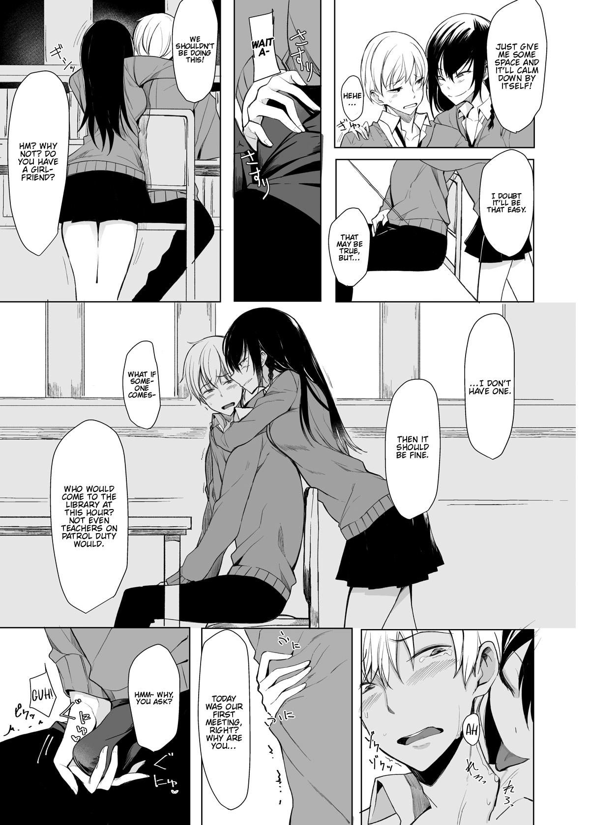 Shaved Pussy Mishiranu Senpai ni Osowareru Hon | A Book About Me Getting Assaulted By An Unfamiliar Senior - Original Hardcore - Page 8