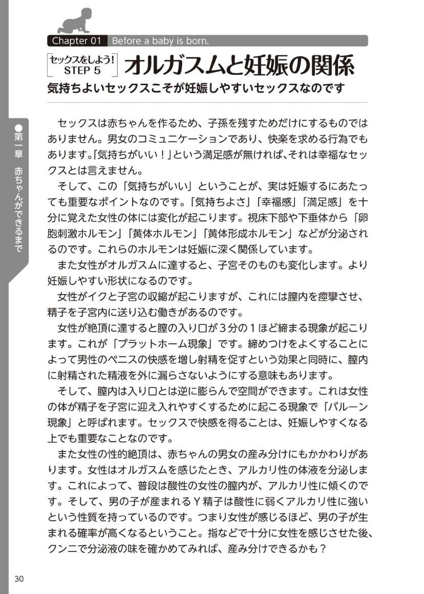 やらなくてもまんがで解る性交と妊娠 赤ちゃんのつくり方 30