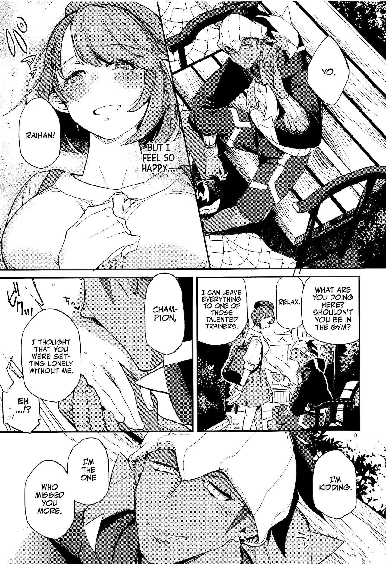 Swinger Kibana-san Gomennasai | I'm Sorry Raihan - Pokemon | pocket monsters Gay Bareback - Page 7