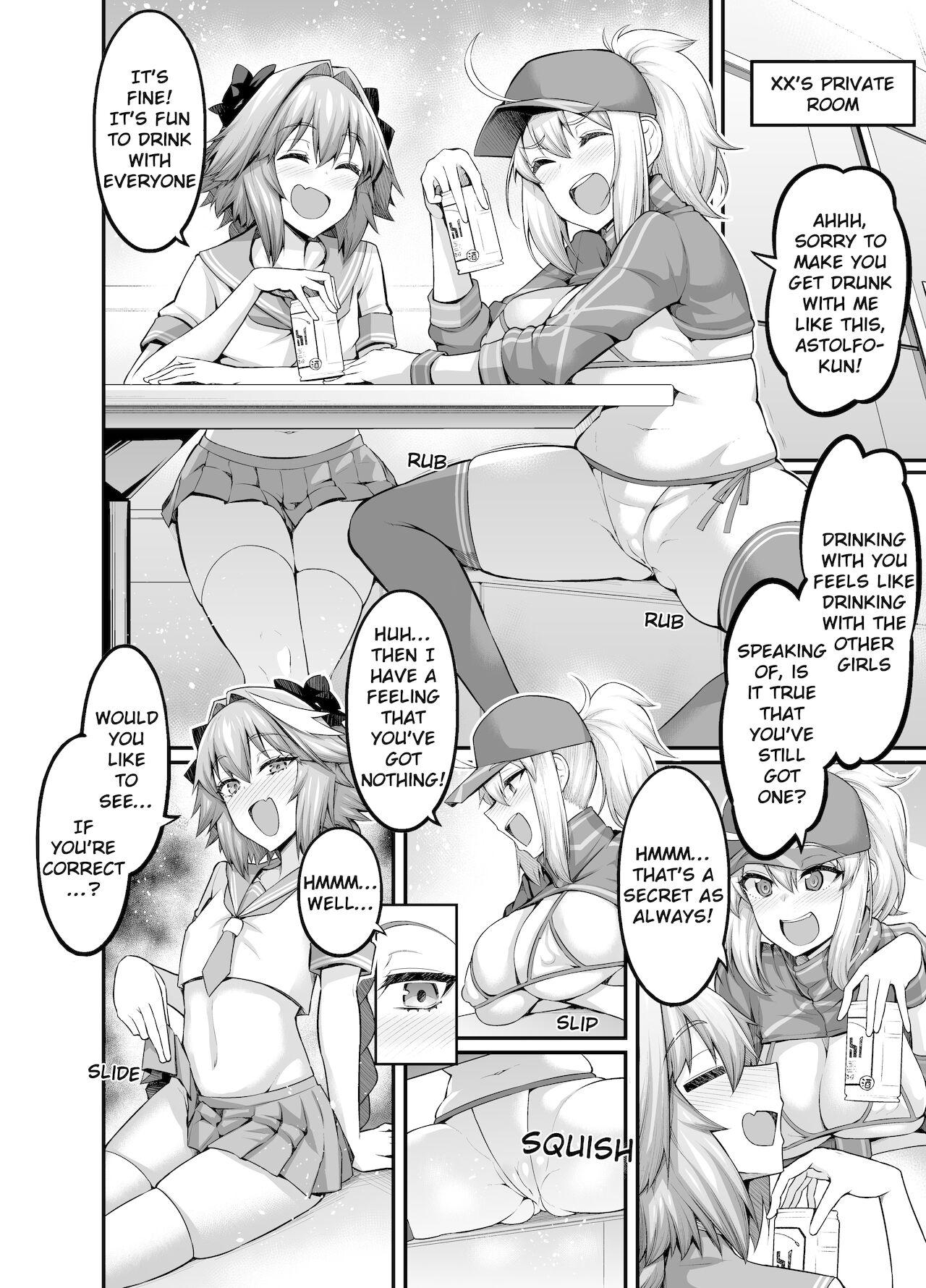 Mature XX Onee-san, Astolfo to Nakayoku Suru | Big Sister XX and Astolfo Learn to Get Along - Fate grand order Star - Page 2