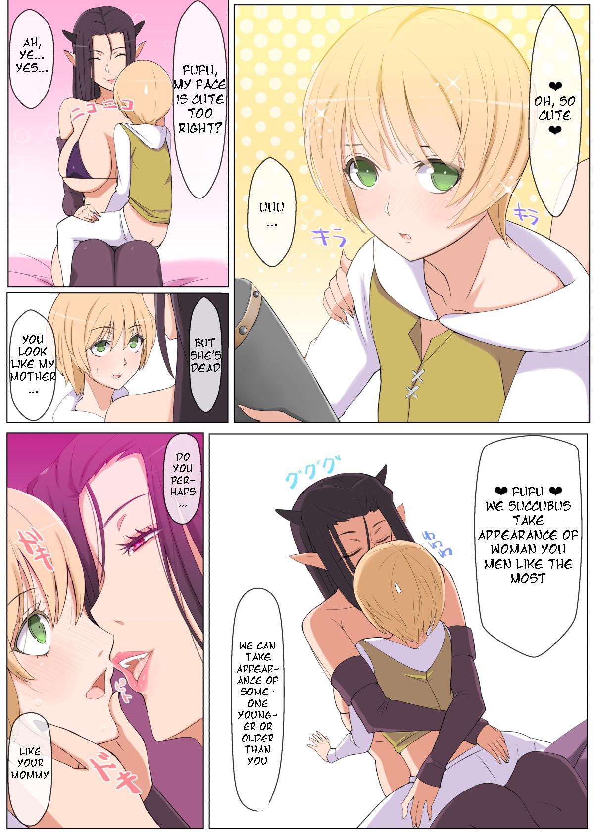 Hood Fell into darkness, and was captured by a Succubus mom Boy Girl - Page 6