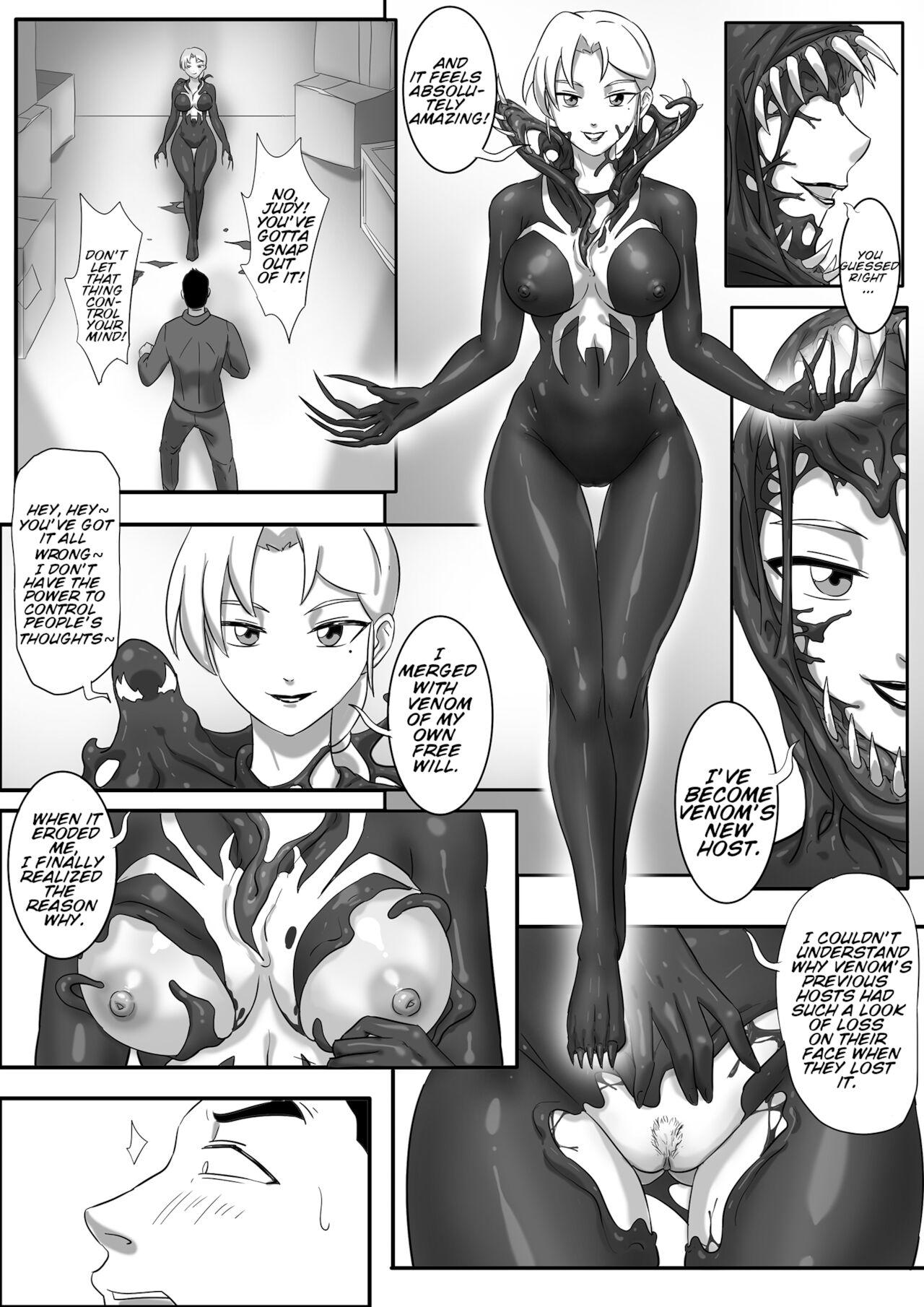 Maduro [skyzen] Venom---Fusion Symbiosis 02 [毒液——融合共生02] [Absorved] [English] - Spider-man Pantyhose - Page 4