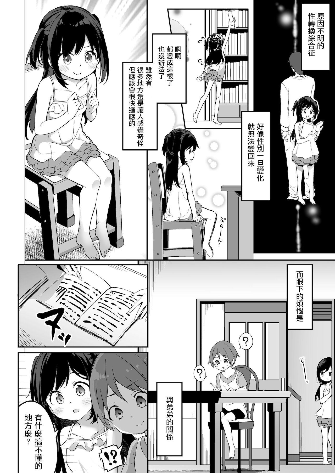 X TS-kko Otokoyu Challenge! | TS女孩男浴大作战！ - Original Gay Masturbation - Page 4