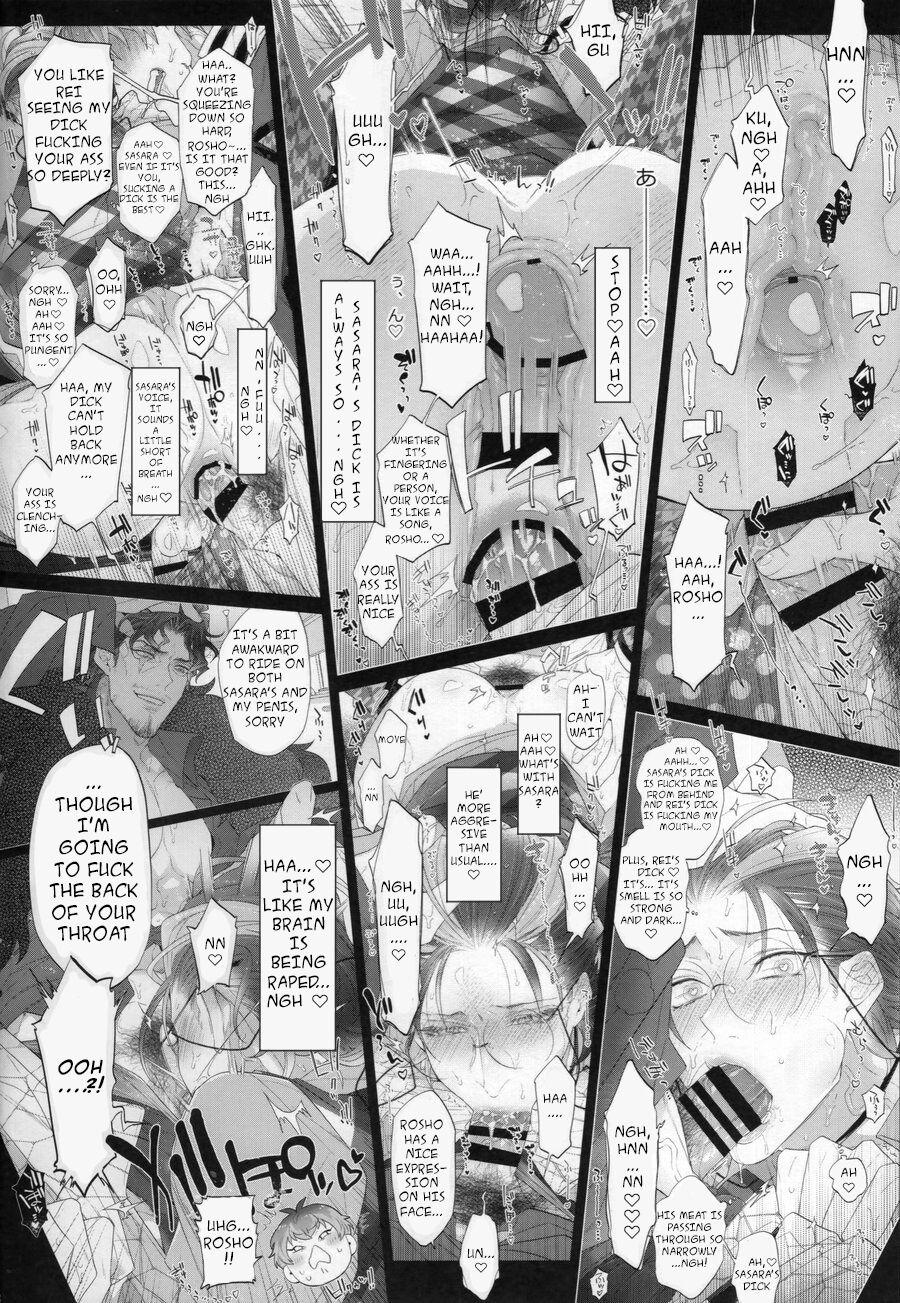 Futanari SasaRo Plus Rei - Hypnosis mic Dotado - Page 11