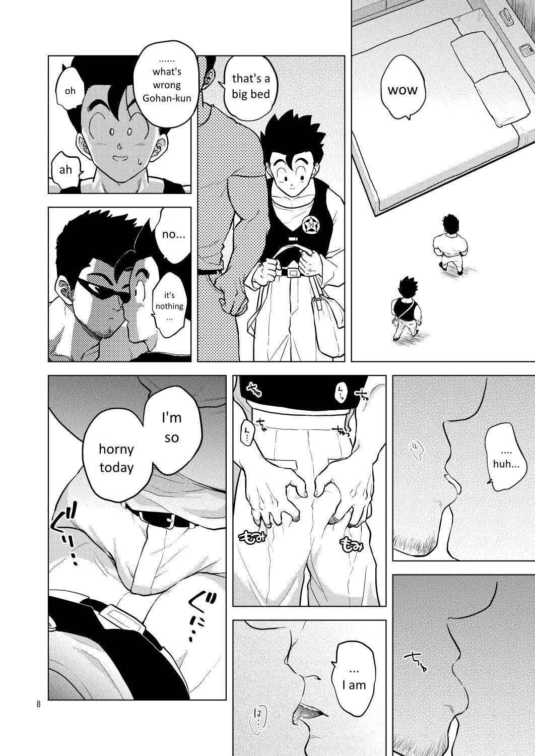 Amateur Porn Gohan o Taberu Hon 4 - Dragon ball z Sloppy Blowjob - Page 8