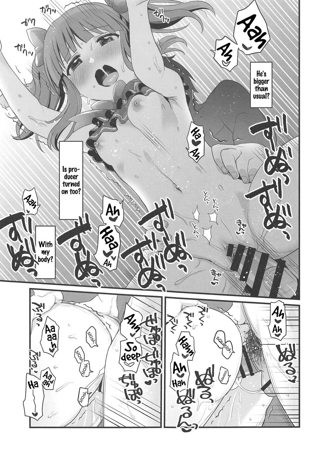 Black Girl Natsu to Mizugi to Koisuru Amarena - The idolmaster Bokep - Page 4