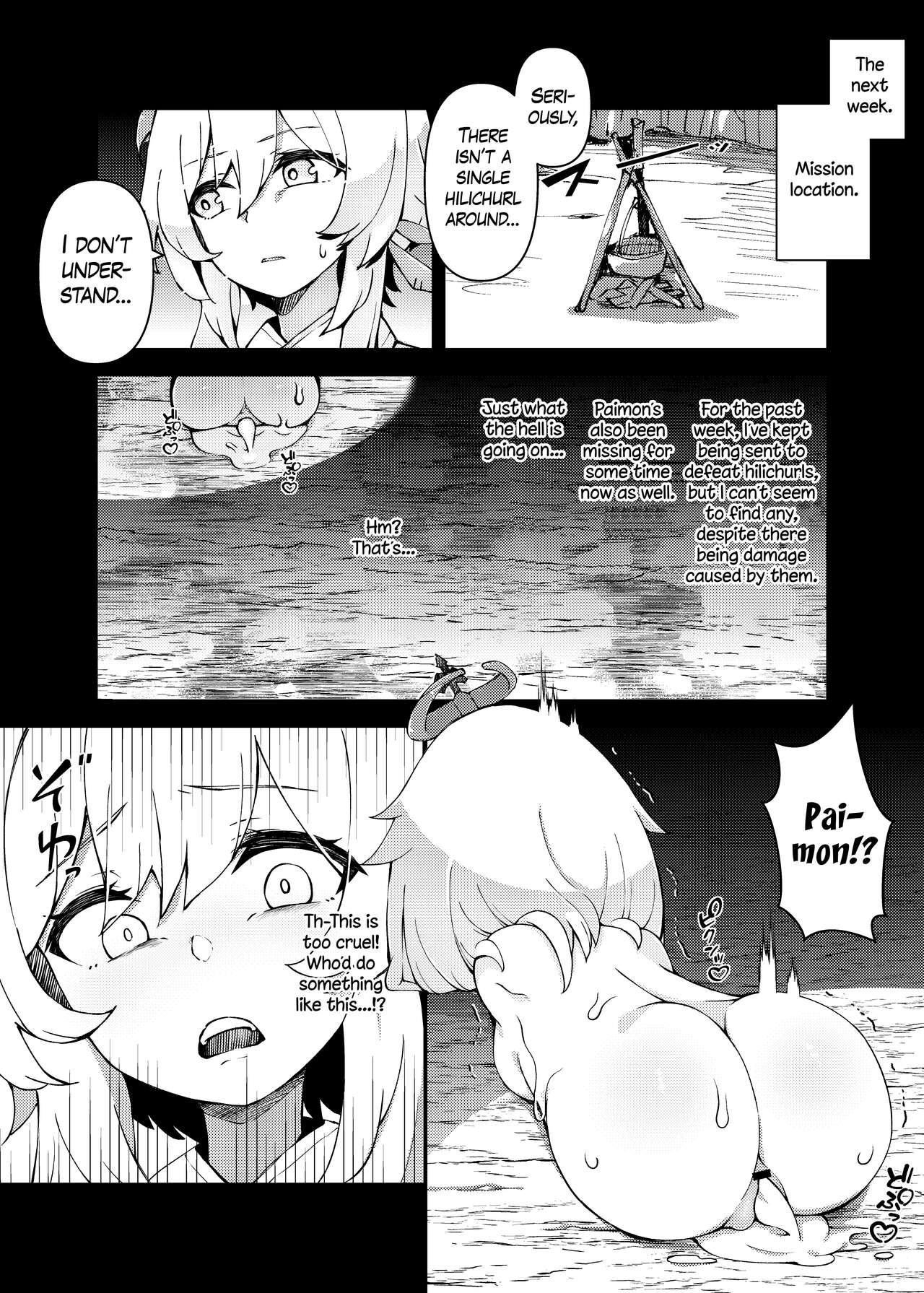 Anal Sex [Karouke (Karou)] Shingeki no Hilichurl ~Tabibito Hokaku Hen~ Lumine,The End of Travel~ (Genshin Impact) [English] [Yorozuya] [Digital] - Genshin impact Wam - Page 12