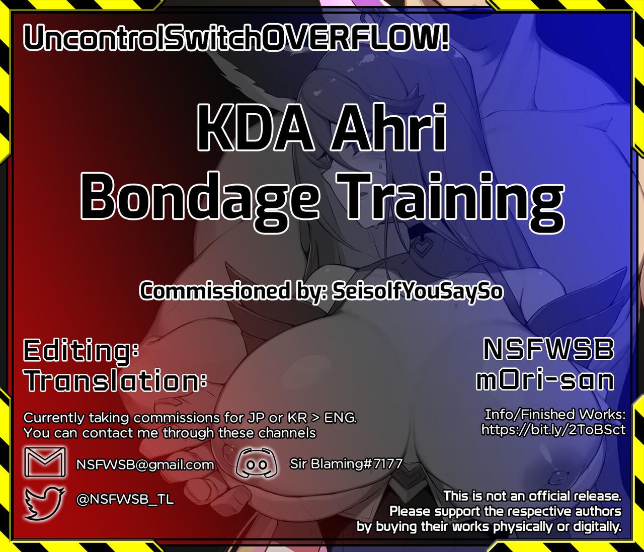 KDA Ahri Bondage Training 5