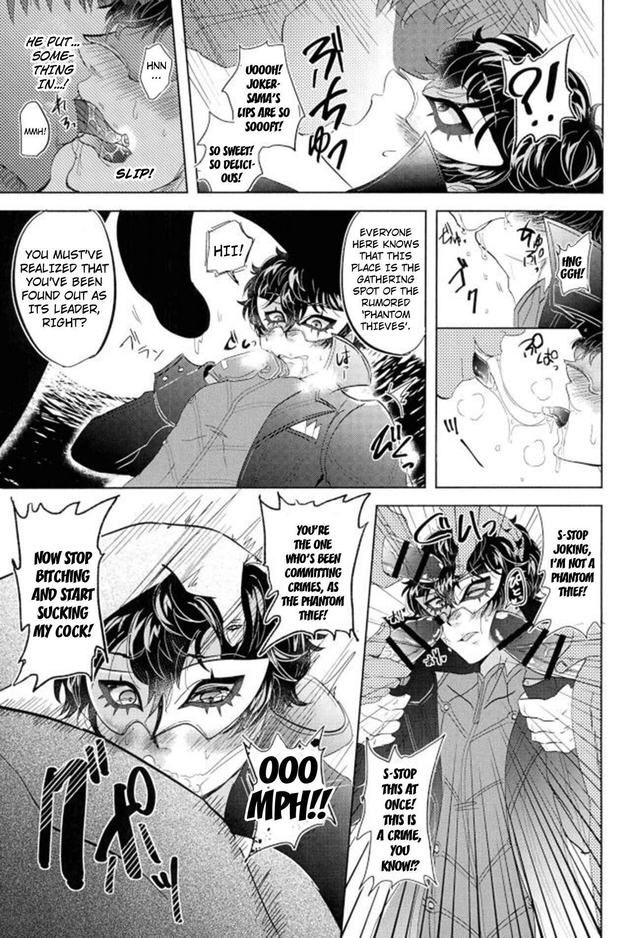 Deflowered JOKER Refle - Persona 5 Pussy Fingering - Page 9