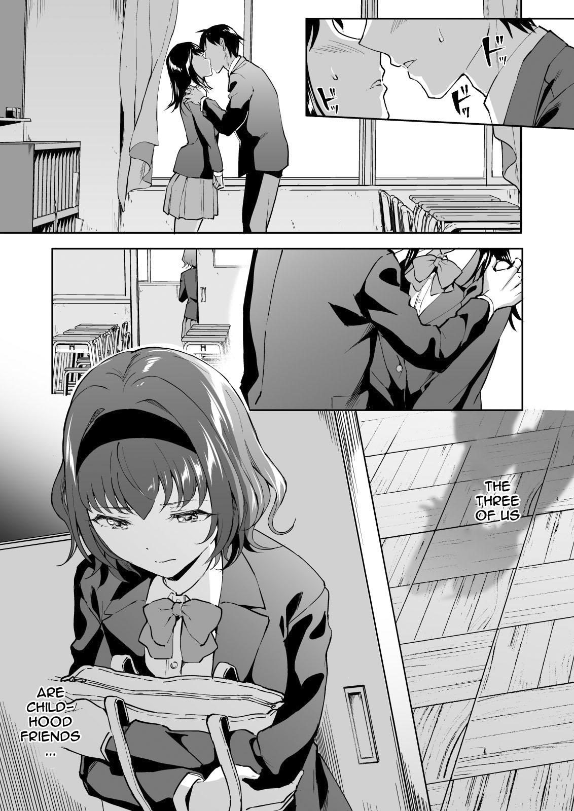 Amazing [Doushoku (Kuguri Oimo)] Netoriai -Watashi no Hou ga, Kimi ga Suki- | NTR Love -I'm The One Who Loves You- [English] {Doujins.com} - Original Venezuela - Page 3