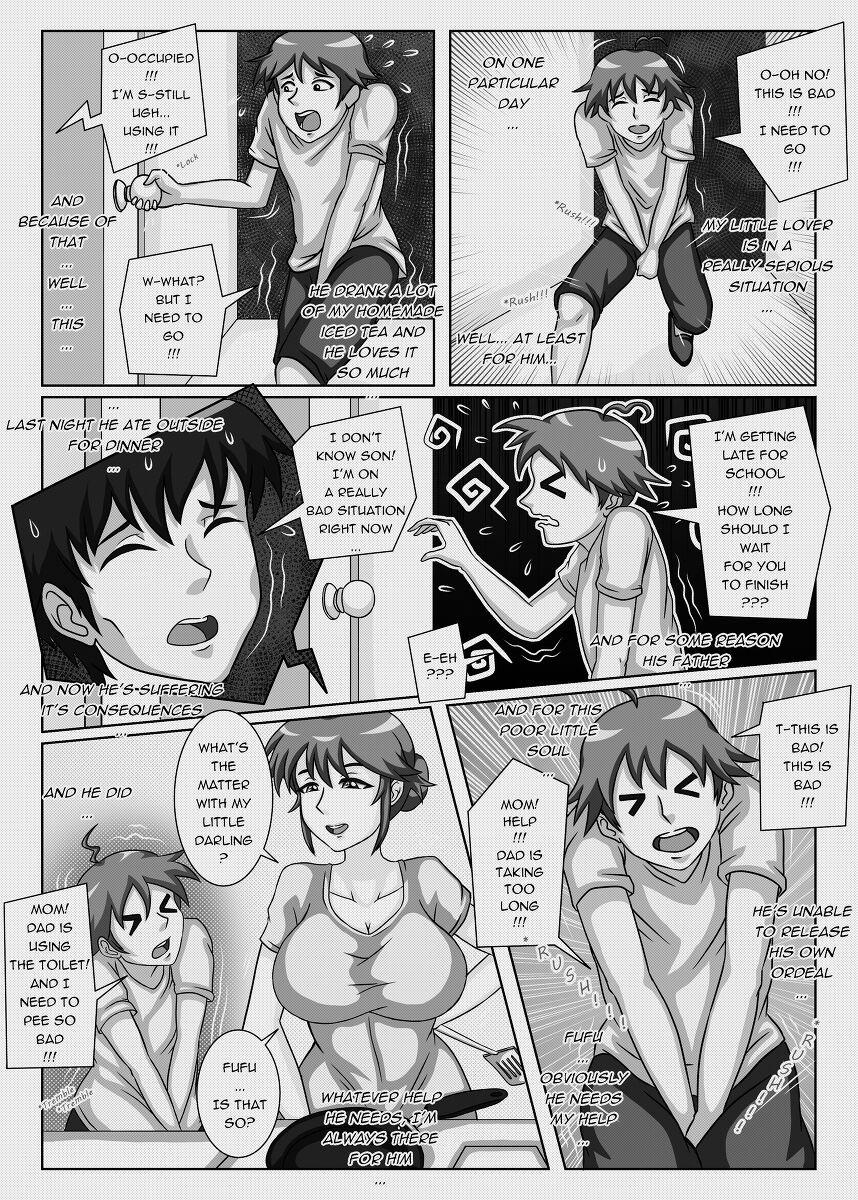 Punished Son x Me - In Dire Need Of Releif - Original Transexual - Page 1