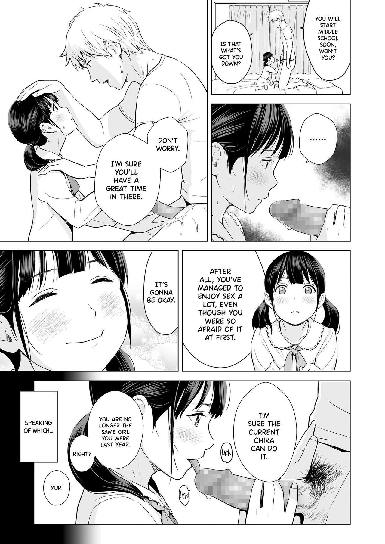 [Hiyorimi no Sora (Hiyori Mizuki)] Senobi Shoujo to Icha Love Seikatsu ~Kanou Chika~ | My Lovey Dovey Daily Life with a Growing Girl ~Chika Kanou~ (COMIC LO 2021-06) [English] [Black Grimoires] [Digital] 28