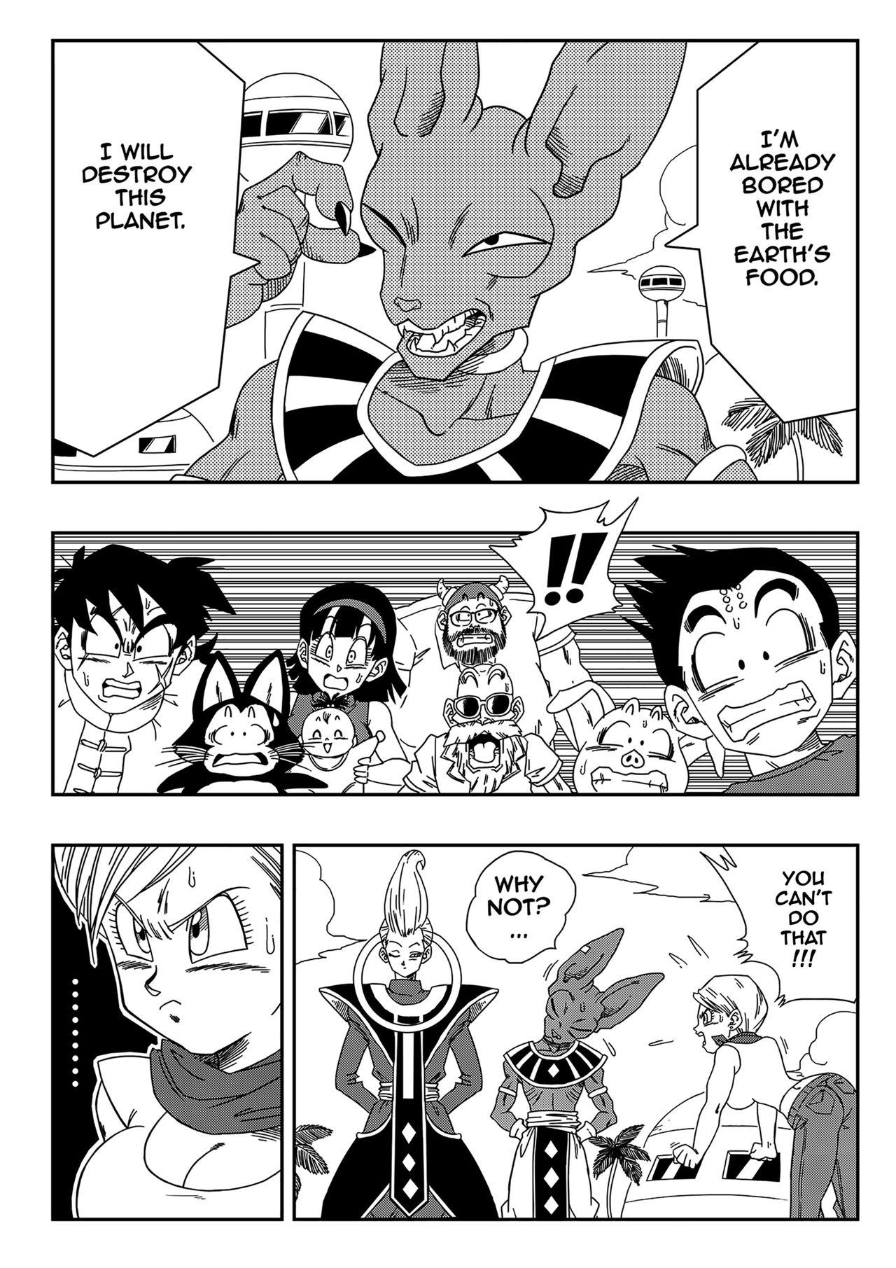Transsexual Bulma Saves The Earth! - Dragon ball Pussy Orgasm - Page 3
