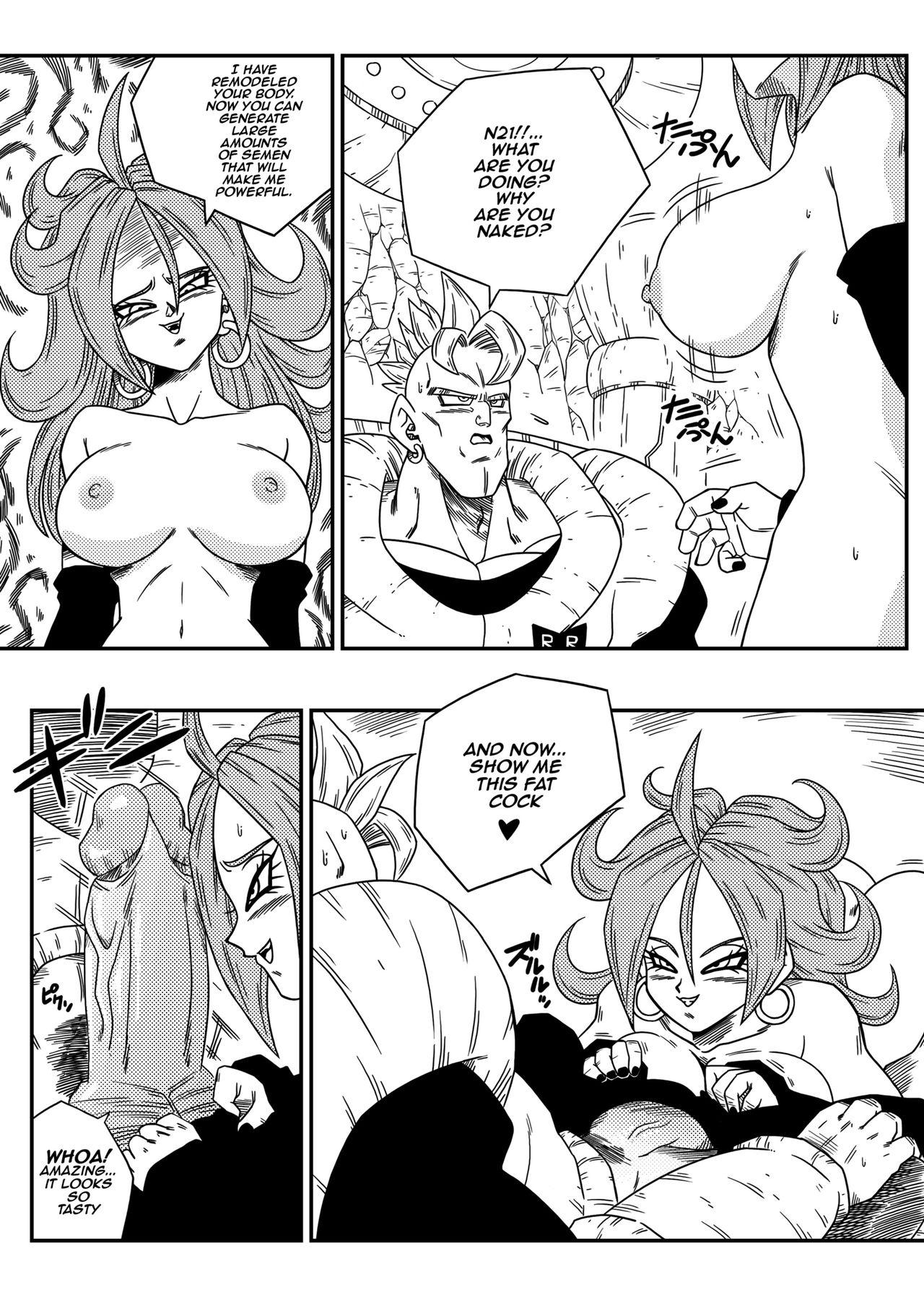 Chupando Busty Android Wants to Dominate the World!! - Dragon ball Lezdom - Page 6