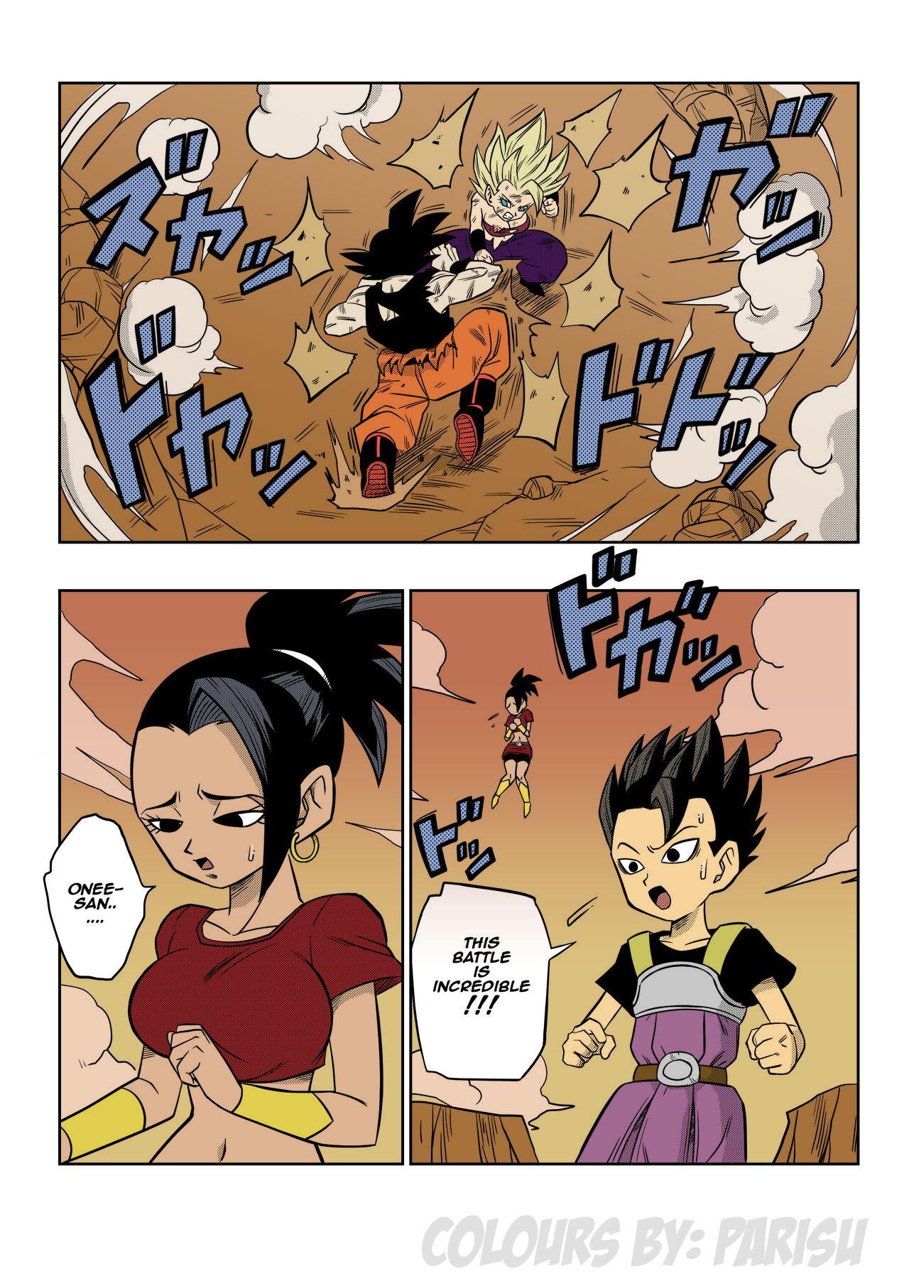 Busty Fight in the 6th Universe!!! - Dragon ball Dragon ball super Stepsister - Page 4