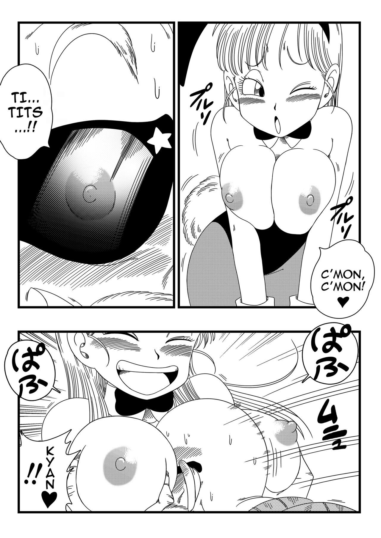 Jerking Bunny Girl Transformation - Dragon ball Whore - Page 9
