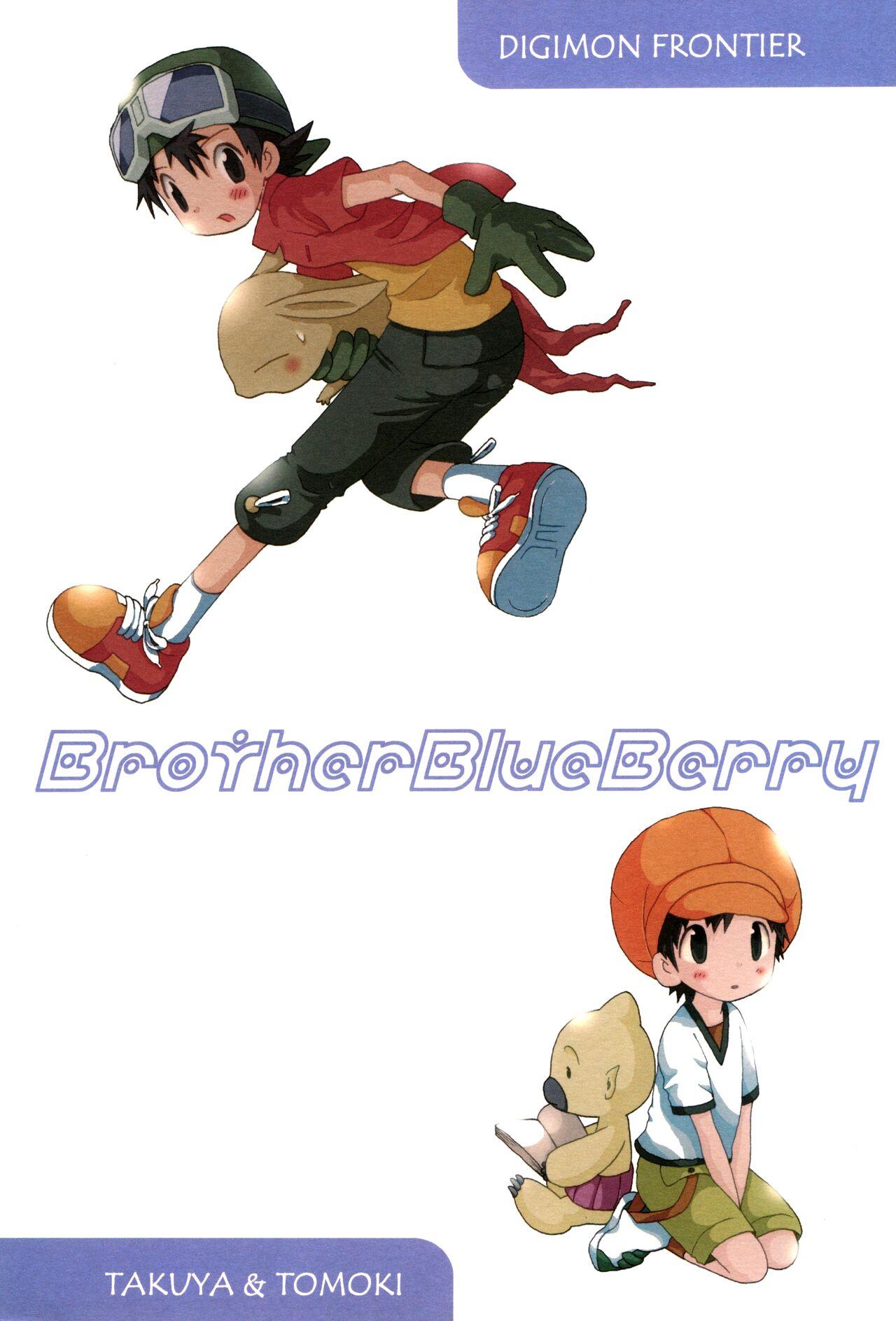 Lesbos Brother Blue Berry - Digimon Digimon frontier Blowjob - Page 1