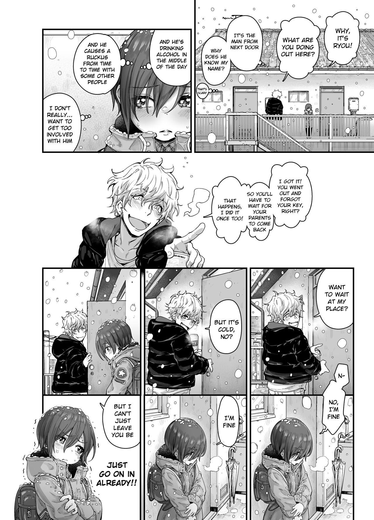Gay Muchi Shounen ga Heya no Kagi o Wasuretara | When an Innocent Boy Forgets His Apartment Key - Original Pussylicking - Page 4