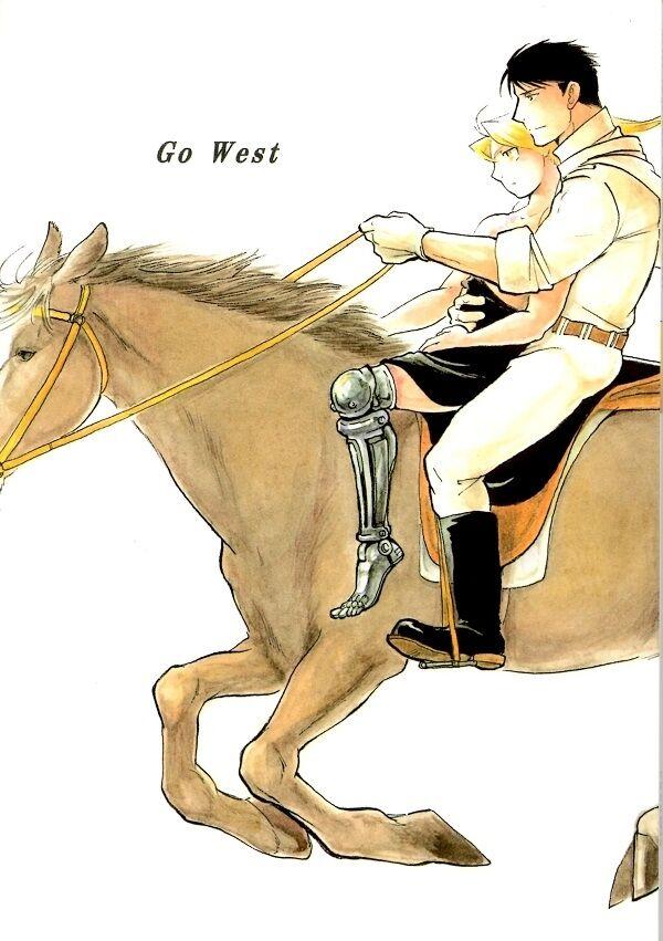 Boots Go West - Fullmetal alchemist | hagane no renkinjutsushi Putaria - Page 1