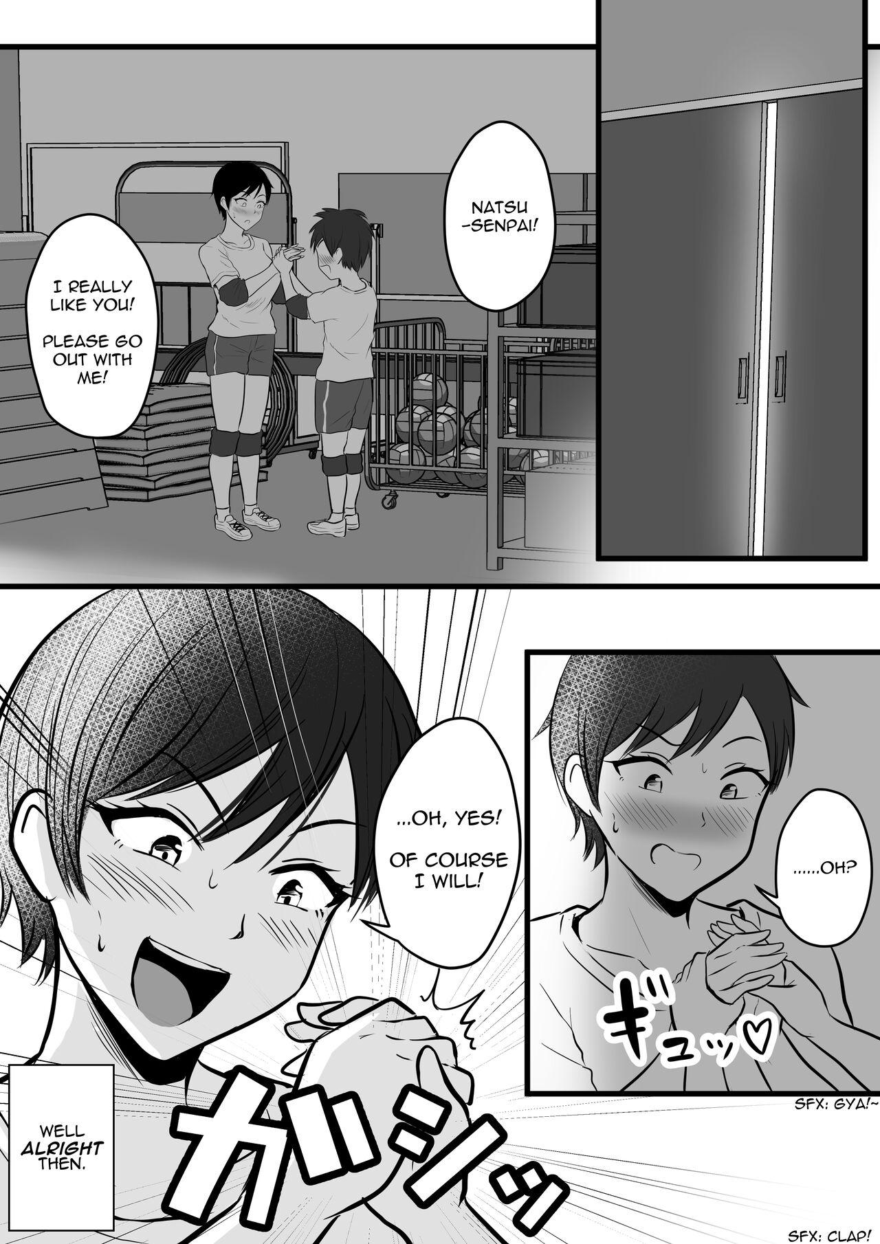 Exposed Boisshu no Ane ni Renshudai to Shite Shibora reta | This Tomboy Sister Squeezes Me In for a Practice Session - Original Cunt - Page 2