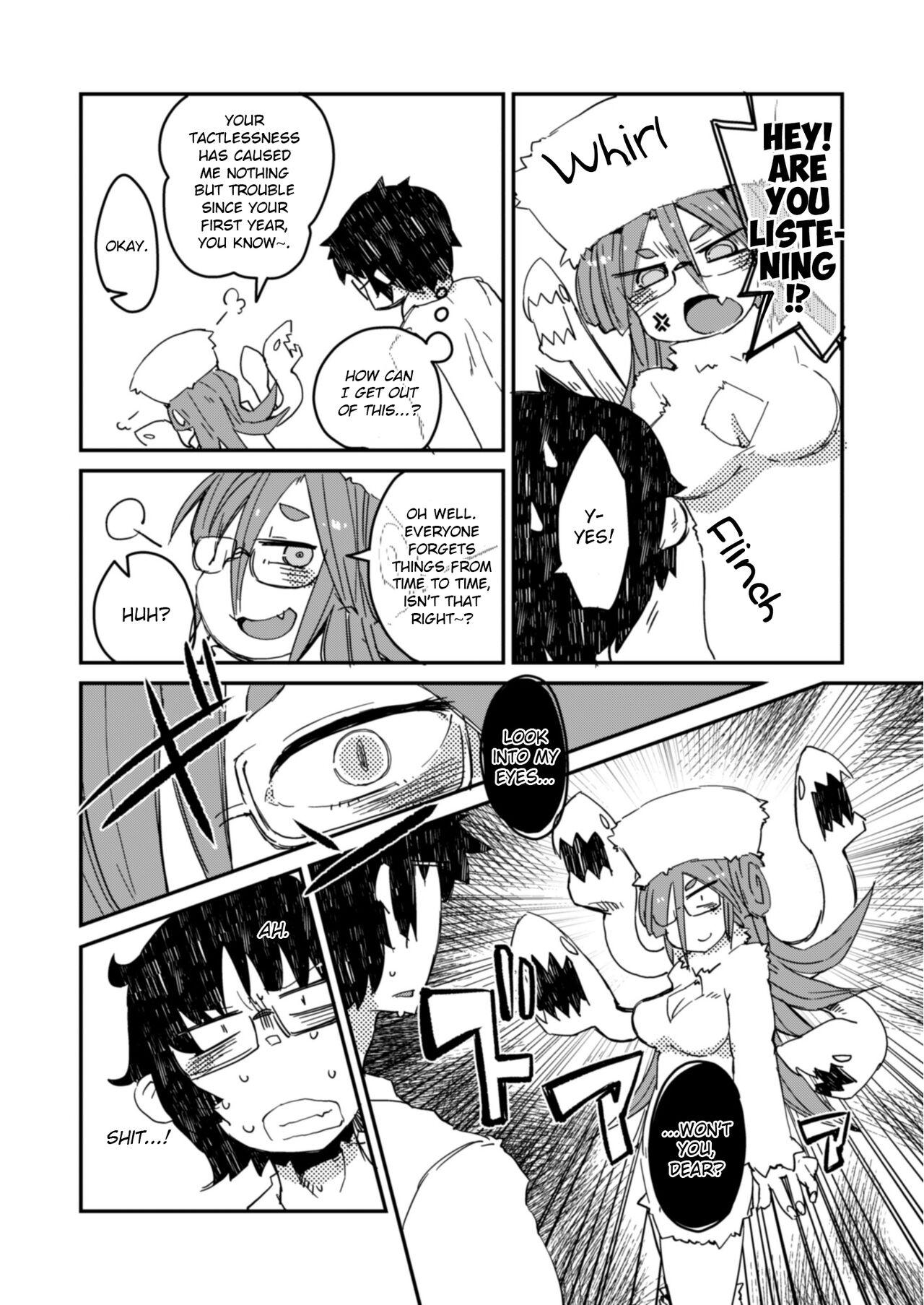 Trans [AstroQube (masha)] Kouhai no Tangan-chan #3 | Kouhai-chan the Mono-Eye Girl #3 [English] [Digital] - Original Lezdom - Page 9