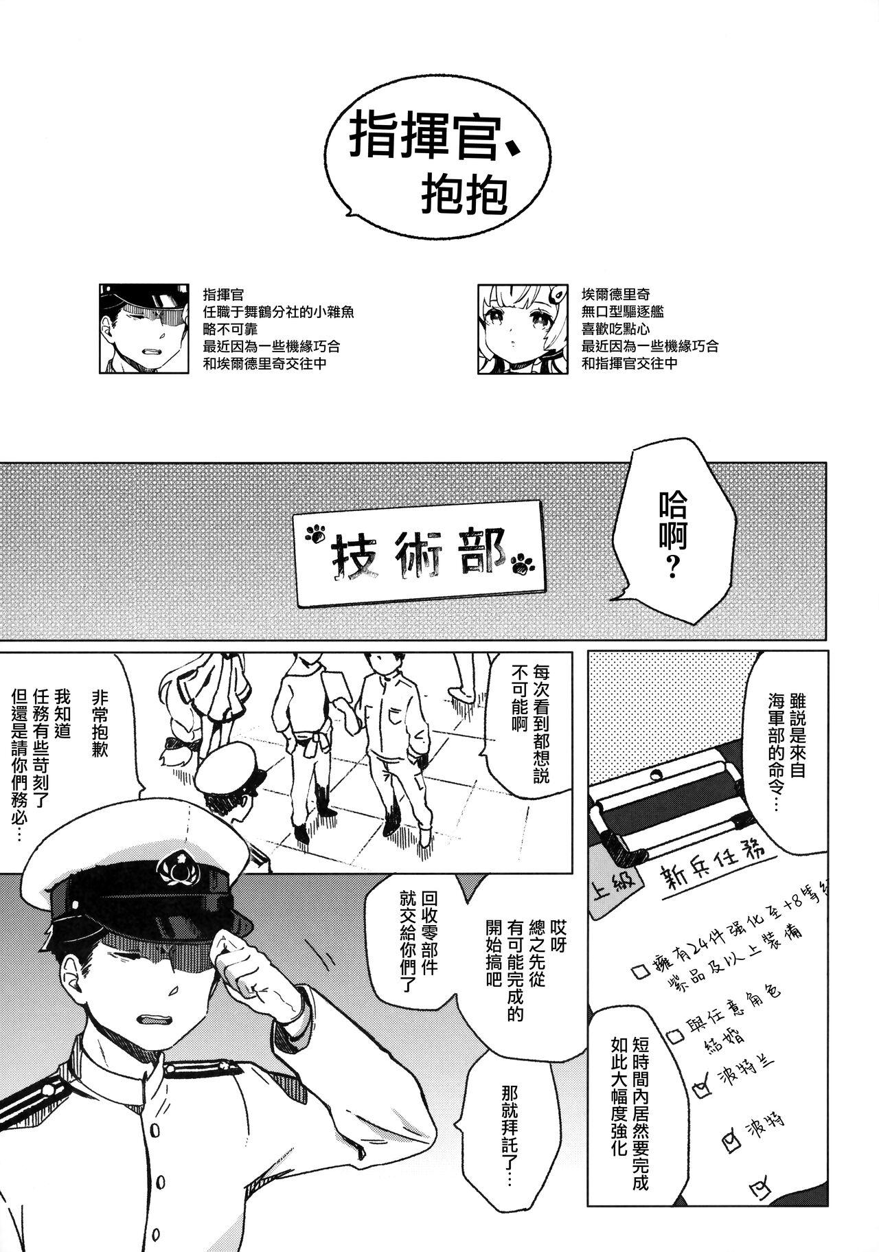 Amateursex Shikikan, Dakko | 指揮官抱抱 - Azur lane No Condom - Page 5