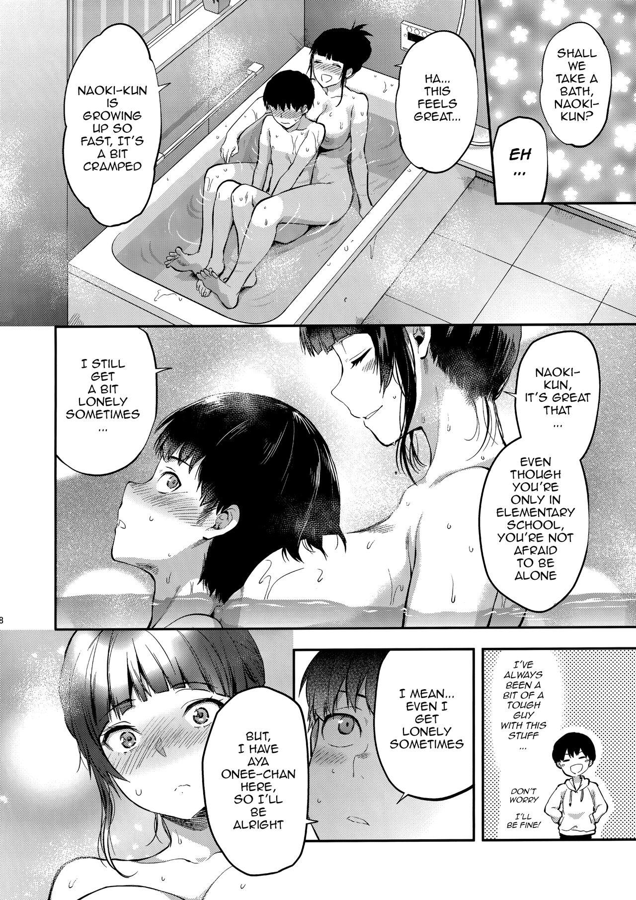 Perfect Porn Hatsu Koi no Onee-san ni Amaetai Dake no Jinsei Datta - Original Adult - Page 7