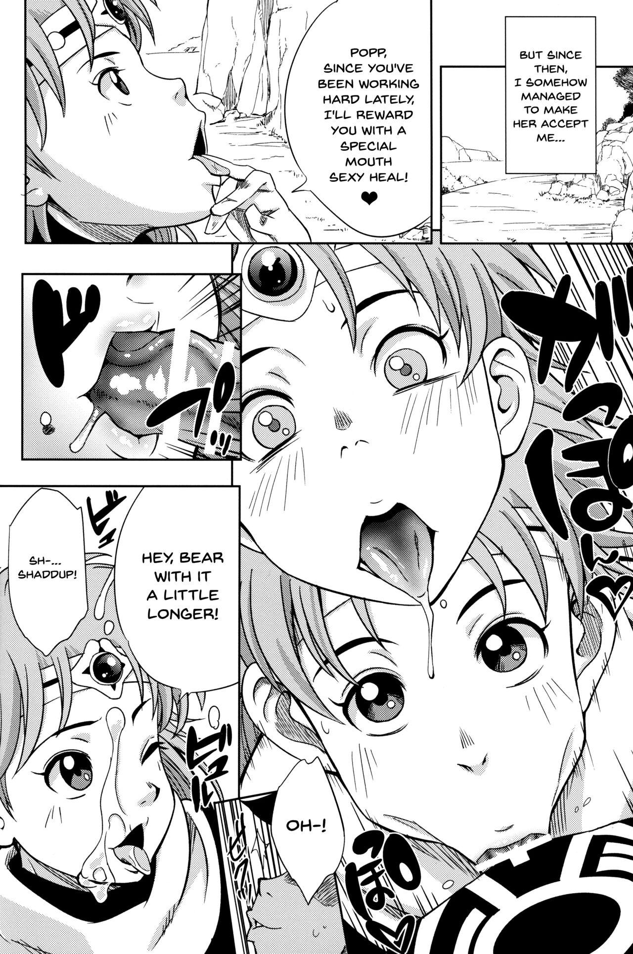 Clothed Sex Pink no Bakajikara | Strong Pink Haired Girls - Naruto Dragon quest dai no daibouken Tease - Page 7