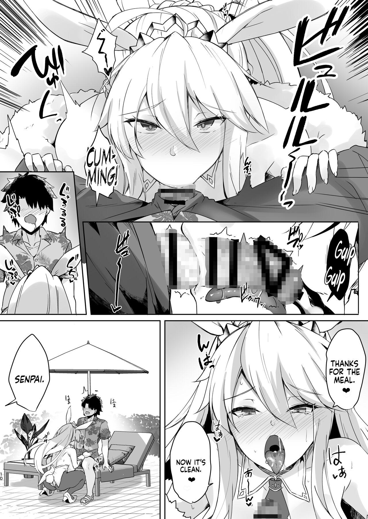 Officesex Bunnyue-sama no Omotenashi | The Hospitality of The Bunny King - Fate grand order Amatoriale - Page 10