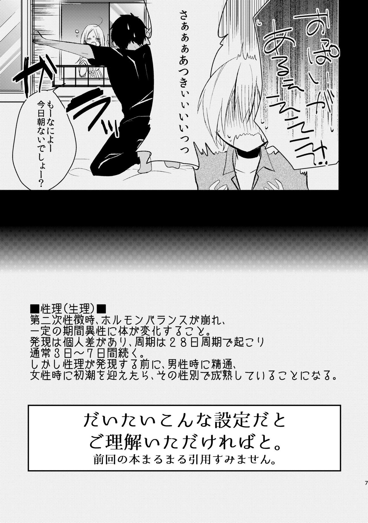 Assfingering Otoko Tokidoki Onnanoko 2 - Kuroko no basuke Ano - Page 5