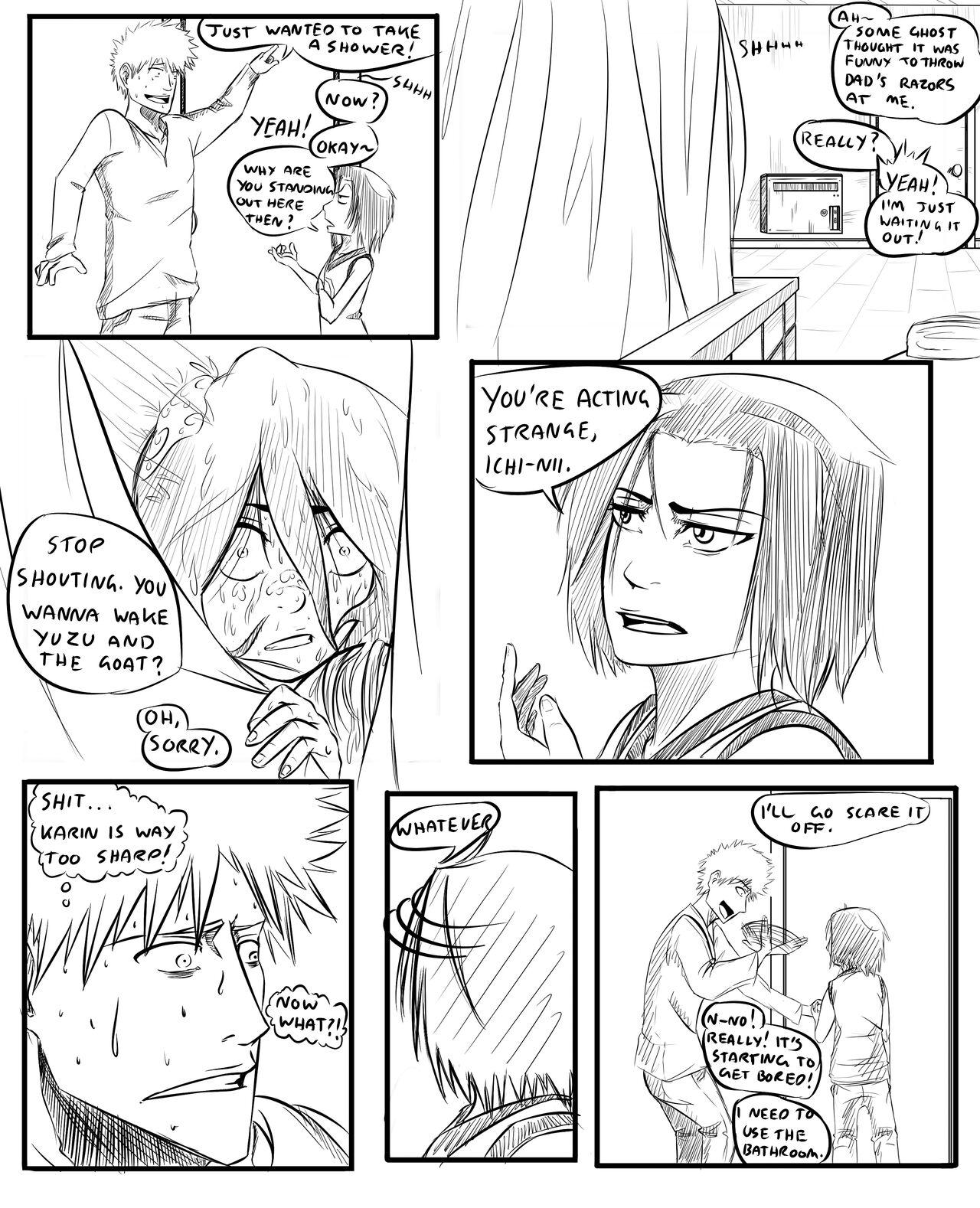 [ HollowHowl]Shower Trouble[][bleach) 1