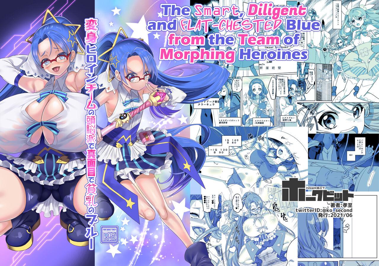 Henshin Heroine Team no Zunouha de Majime de Hinnyuu no Blue | The Smart, Diligent and Flat-Chested Blue from the Team of Morphing Heroines 0
