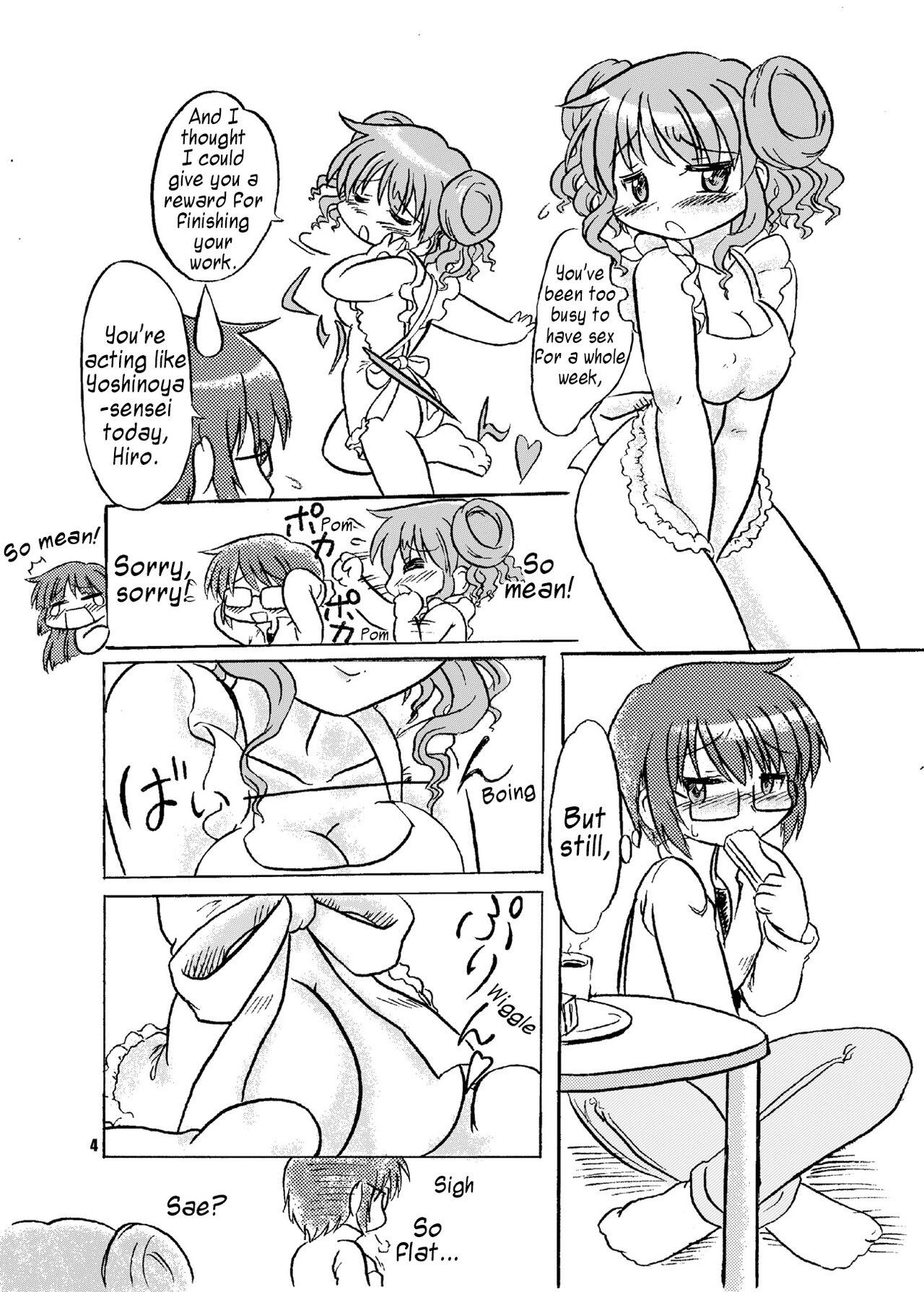 Chubby Shikiyoku Sketch | Lust Sketch - Hidamari sketch Groupsex - Page 2