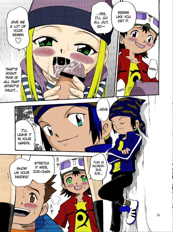 Cocksuckers Izumin - Digimon frontier Naked Women Fucking - Page 10